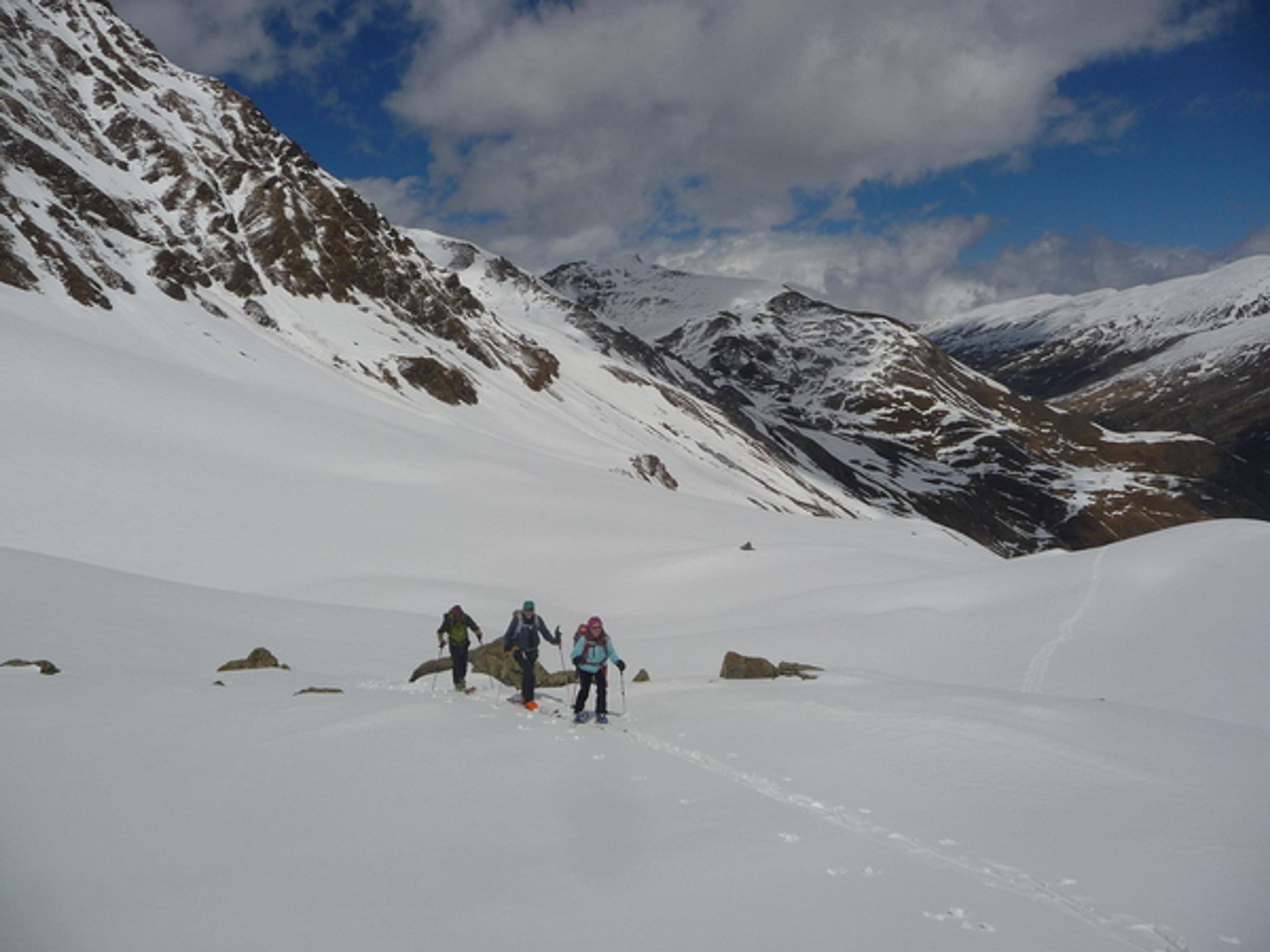 Sommet du Grand Vallon - En route