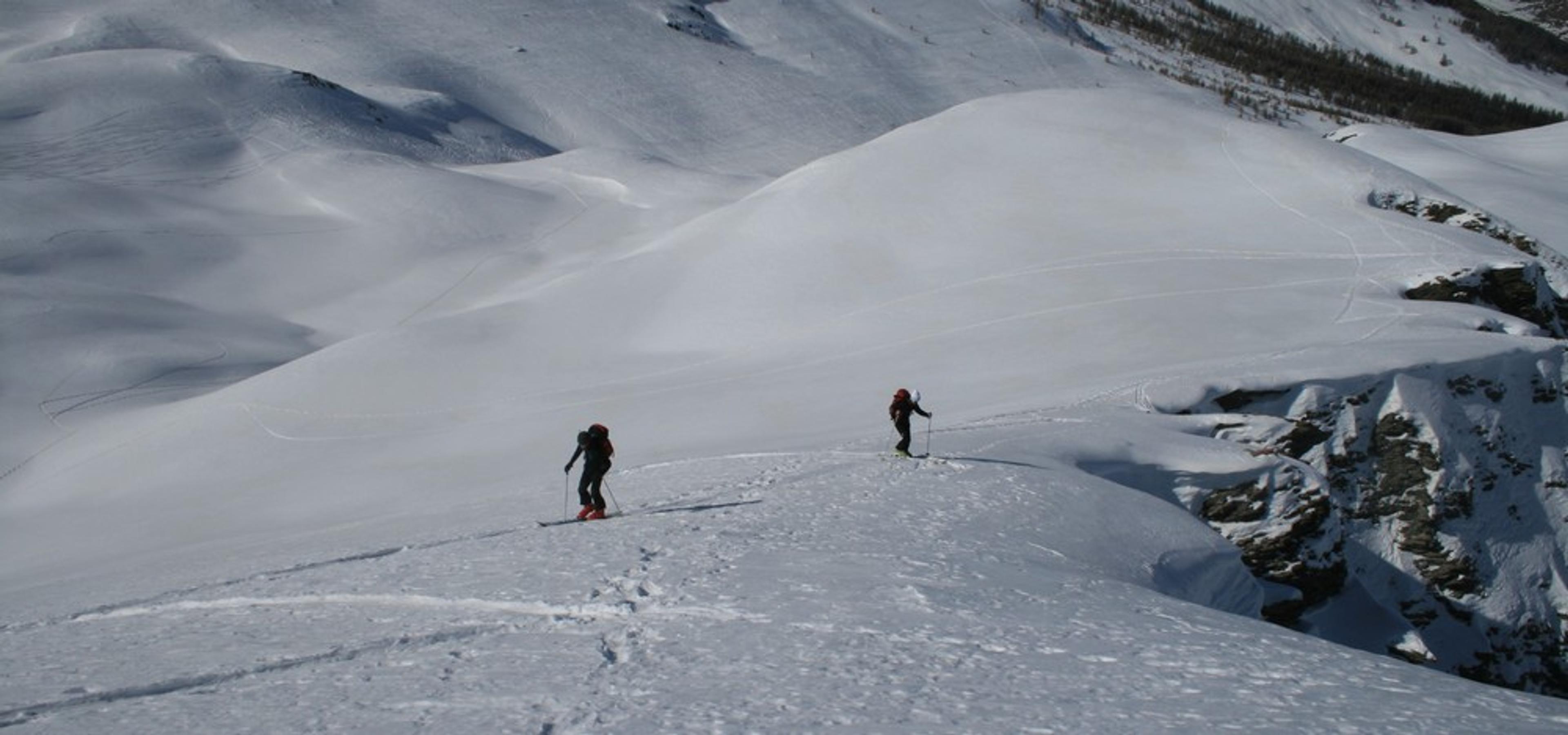 Vers la Tête du longet - La dernière montée un peu raide!