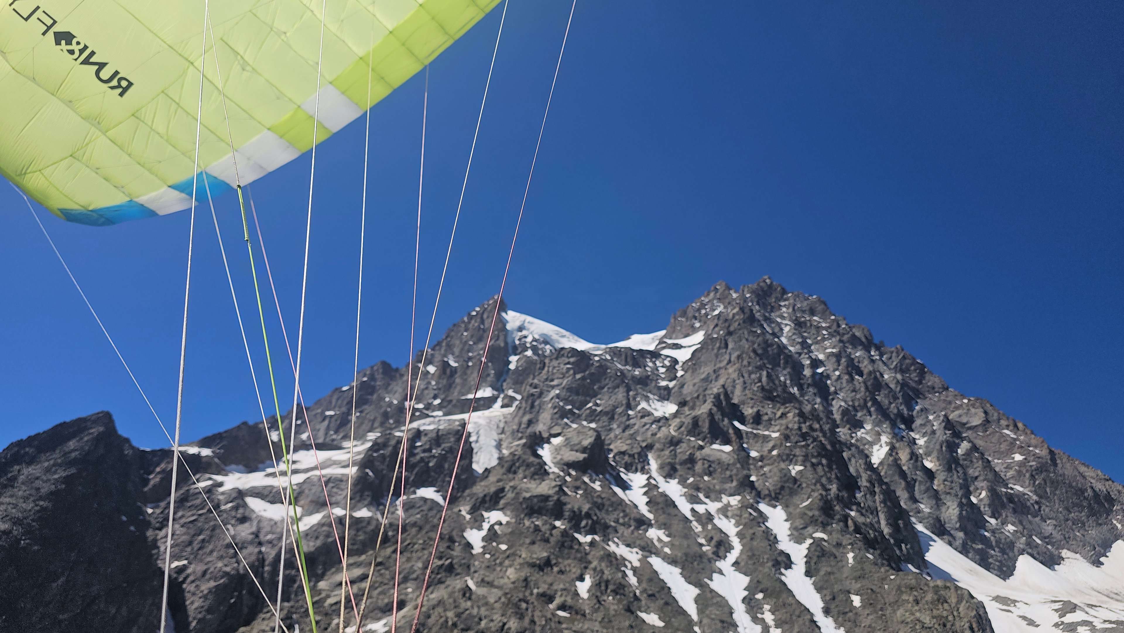 Enfin dans les airs!