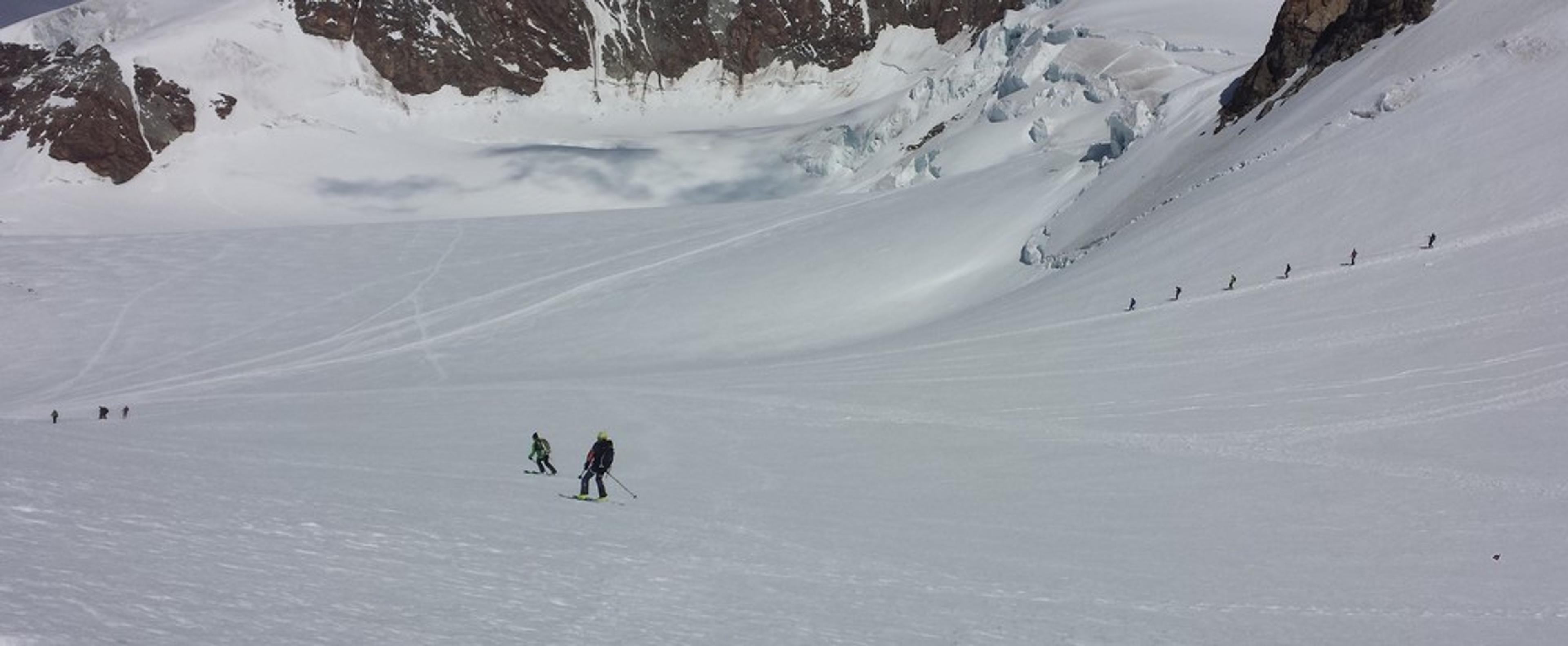 Mont-Rose - Ski - Qu'il est bon de se laisser glisser!
