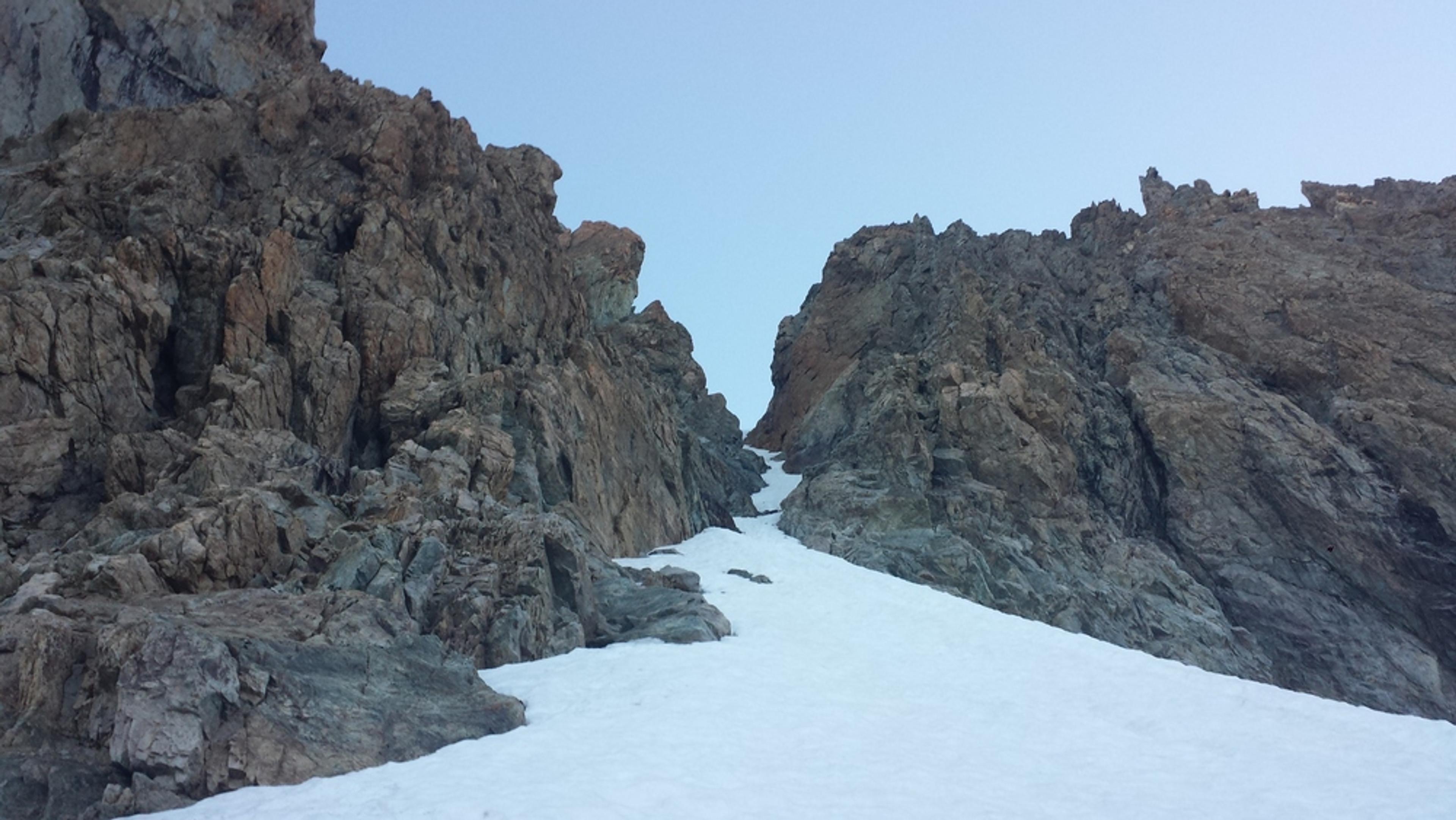 Rateau Ouest - Couloir de la Girose