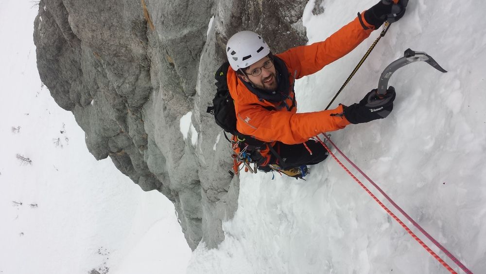 Le Grand Laus - Cascade de glace