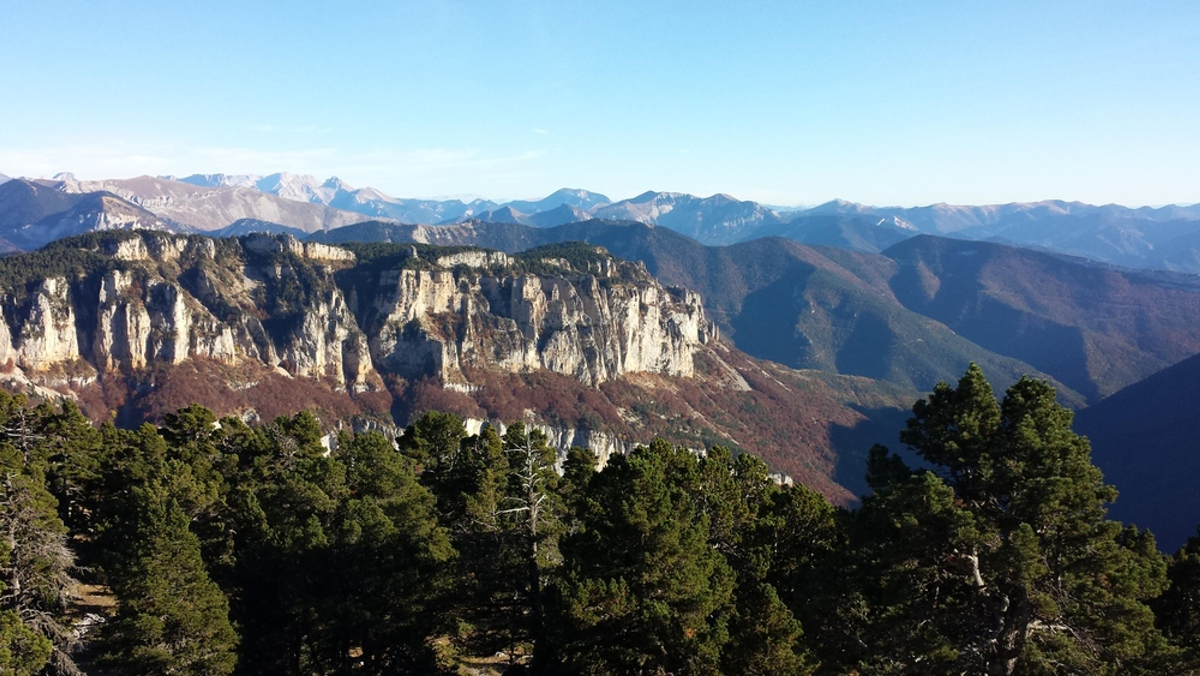 Archaine - Voie du Levant - Pas complètement moche le Vercors