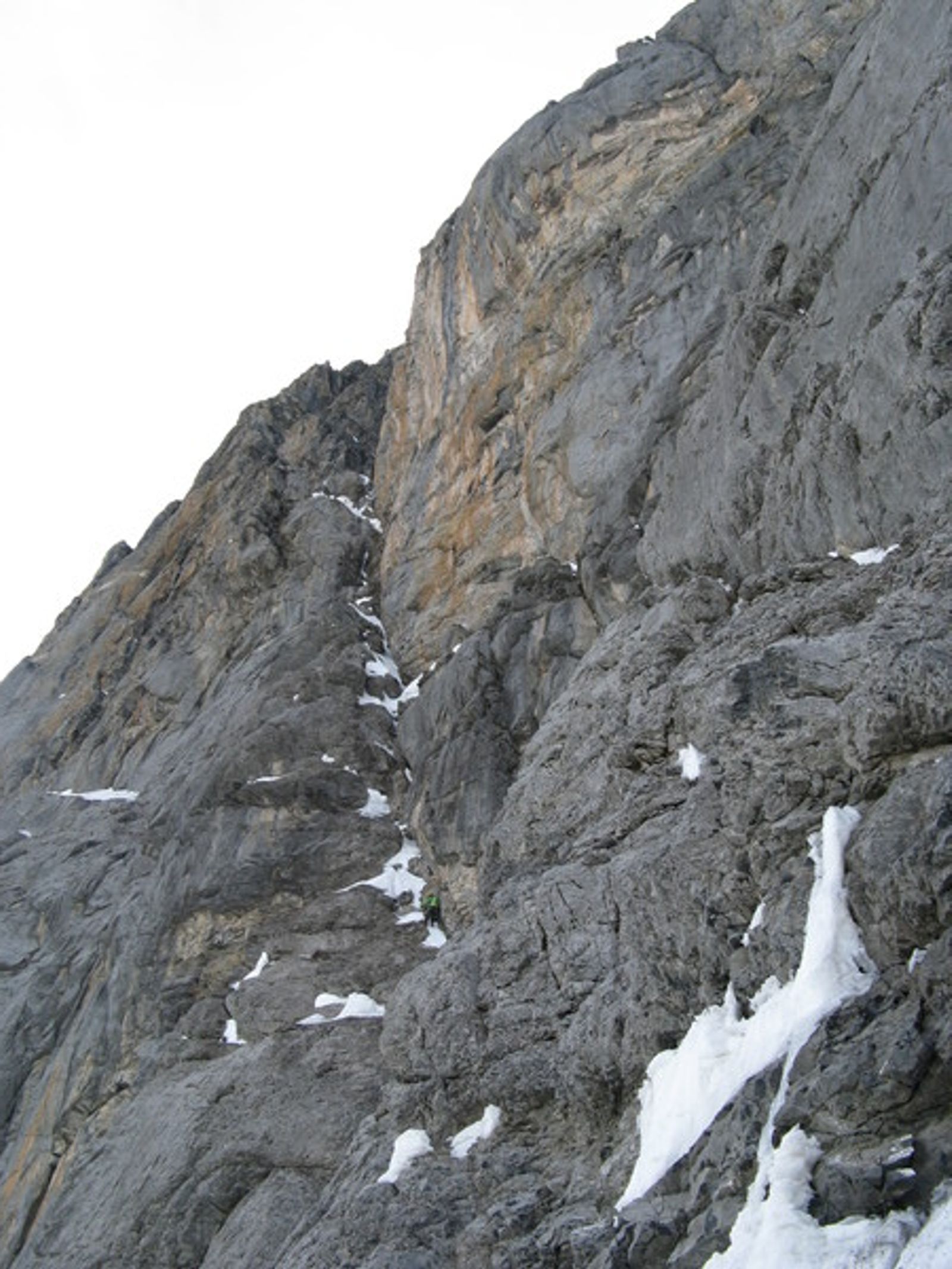 Eiger - Voie Heckmair - La rampe