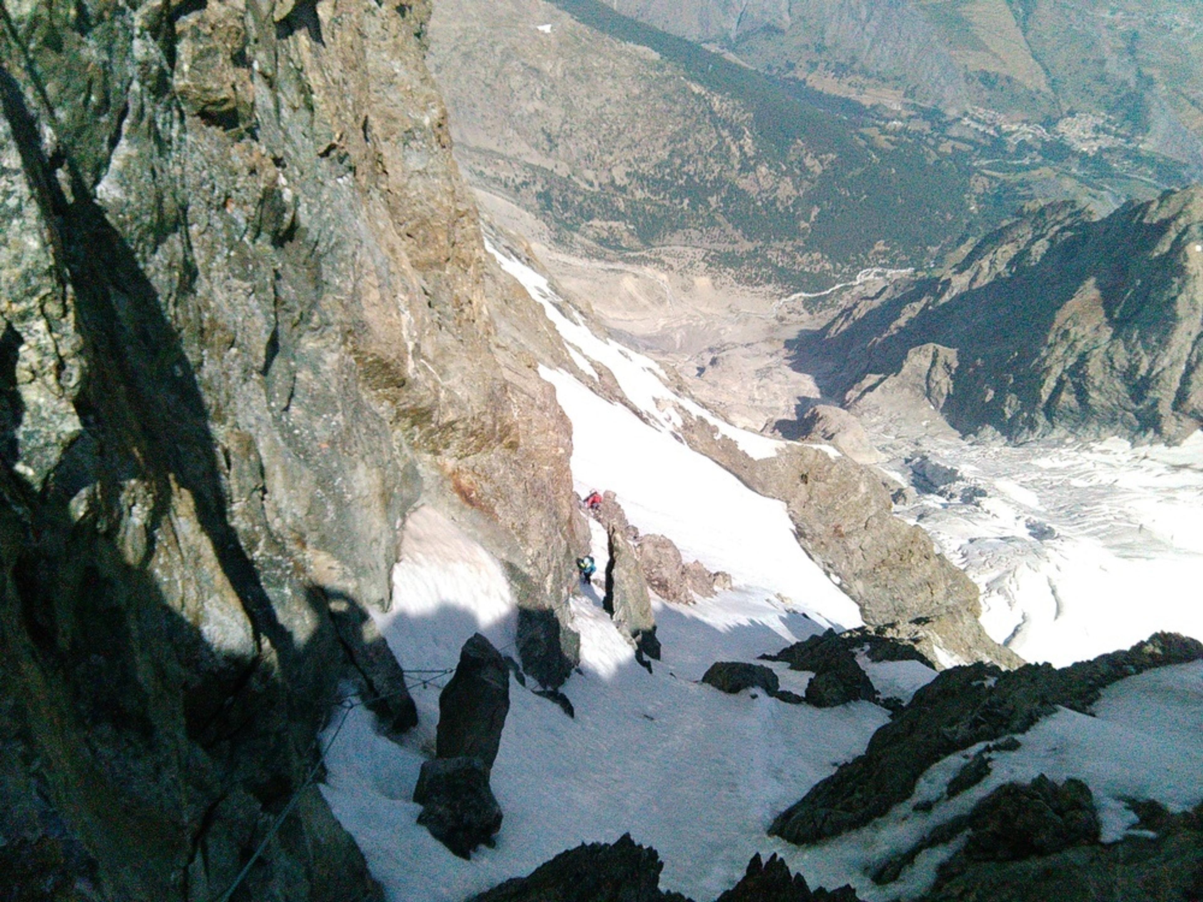 Traversée de la meije - Goulotte Zsigmondy