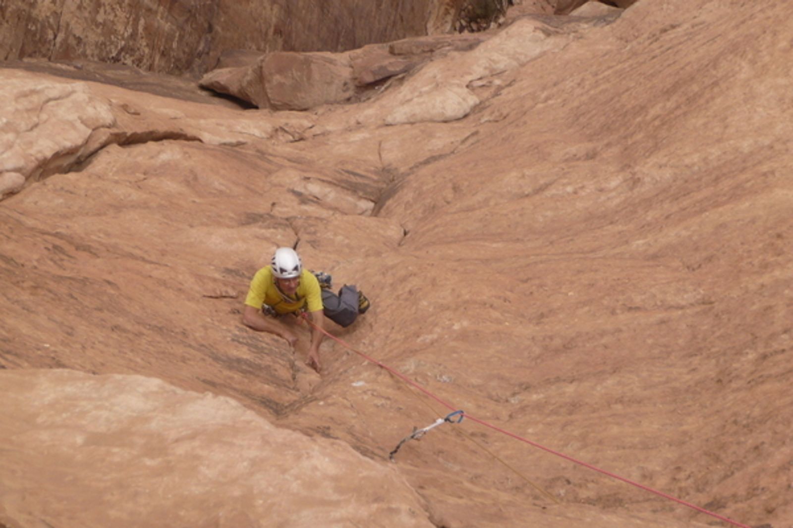 Wadi Rum - Lionheart - Le 6a sommital à ne pas manquer!