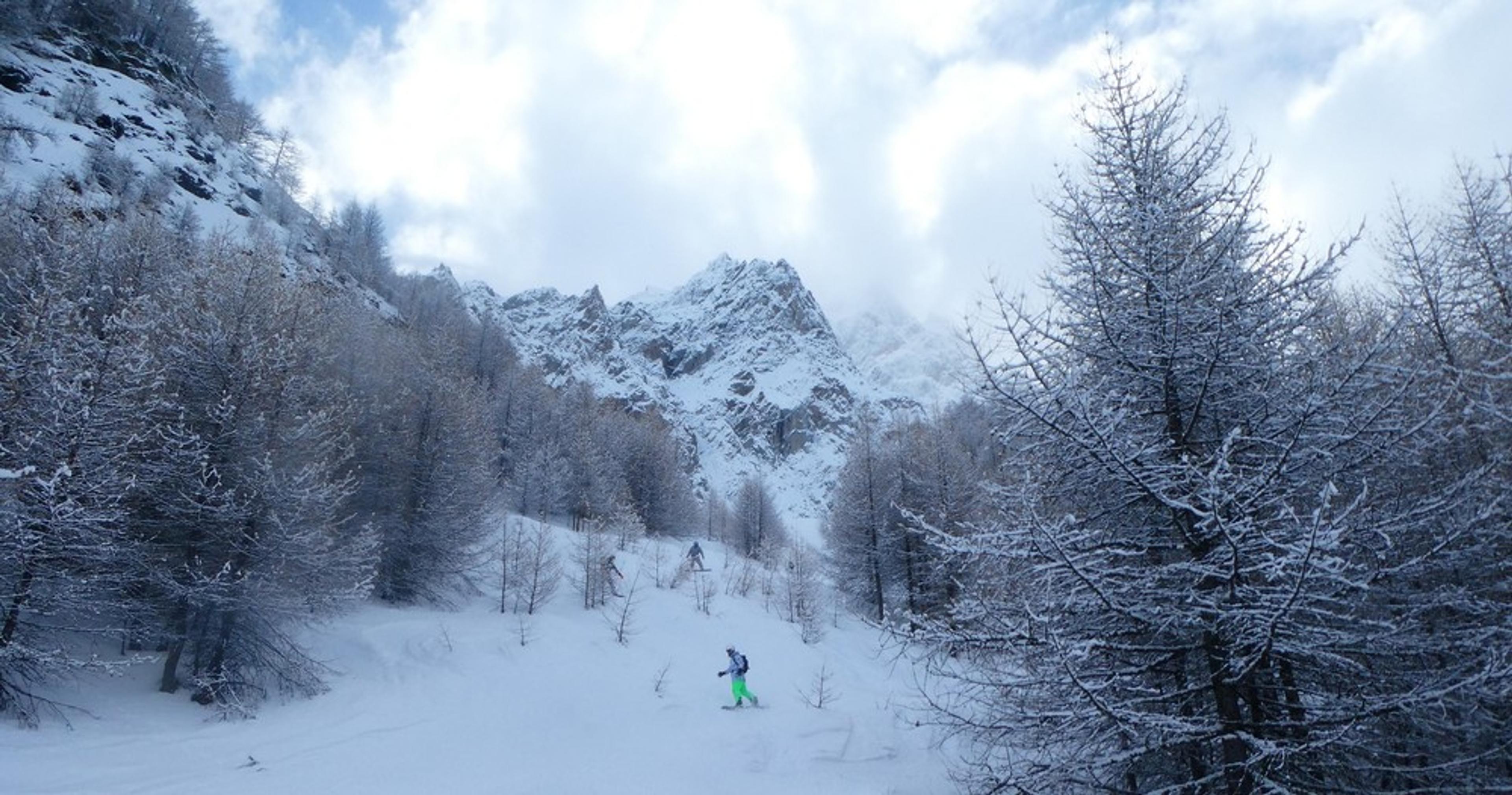 La Grave - Ski en bande