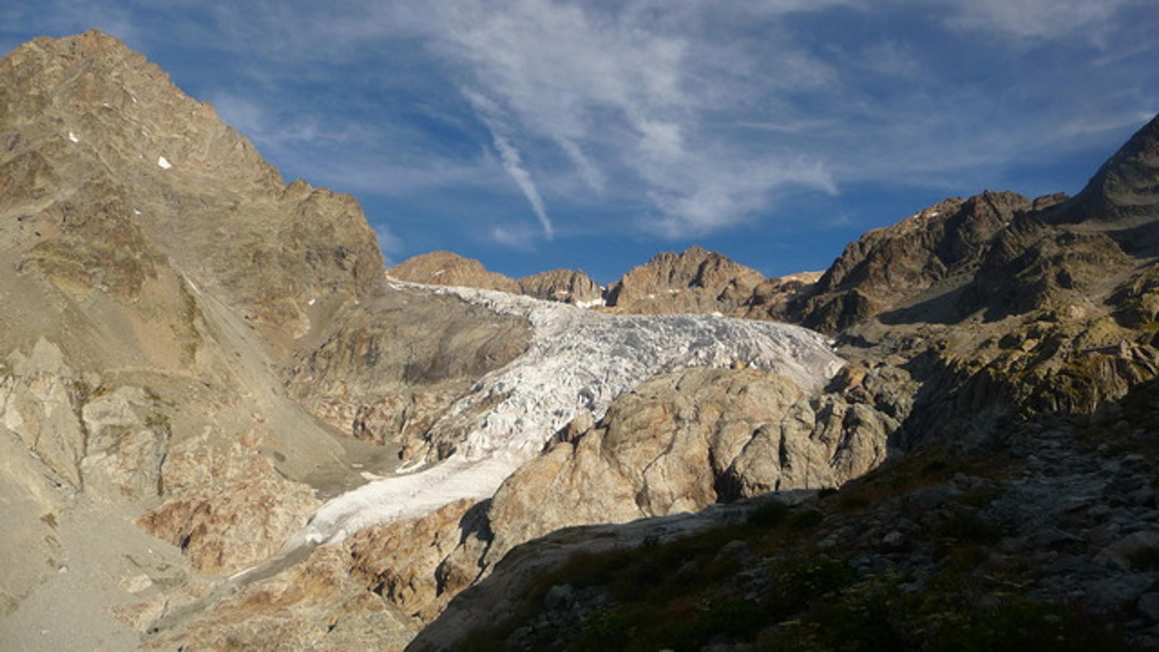 Le Glacier Blanc, tout blanc