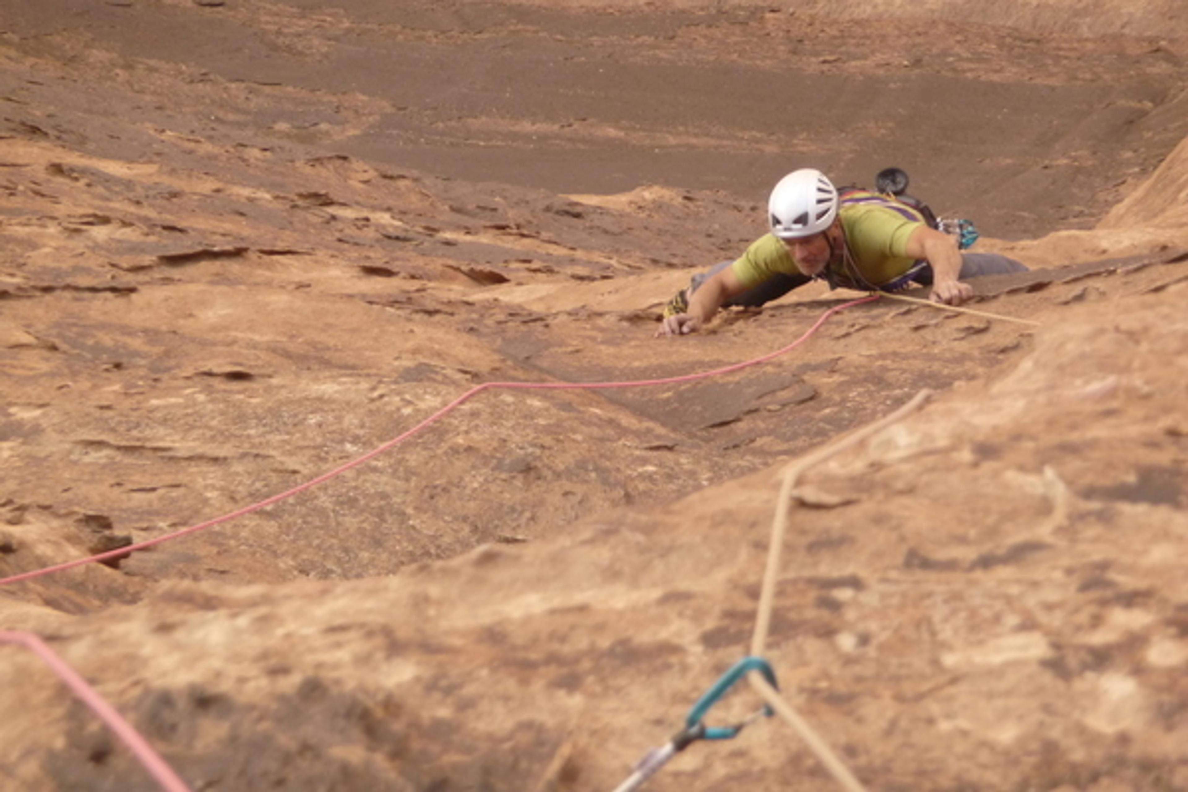 Barrah canyon - Barrah tribord toute - Quand la flake se fait réglette