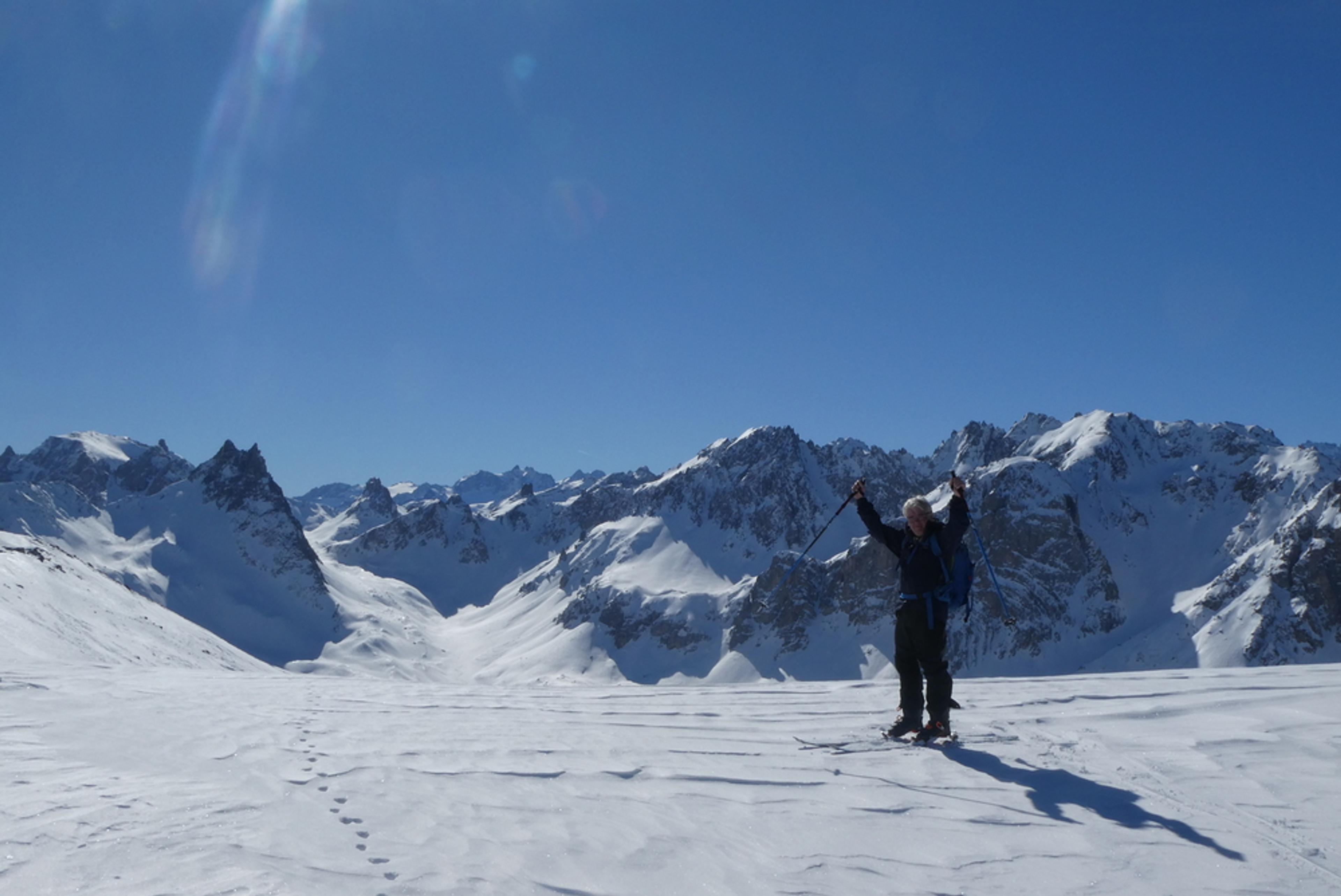 Refuge Terre rouge - Karl heureux!