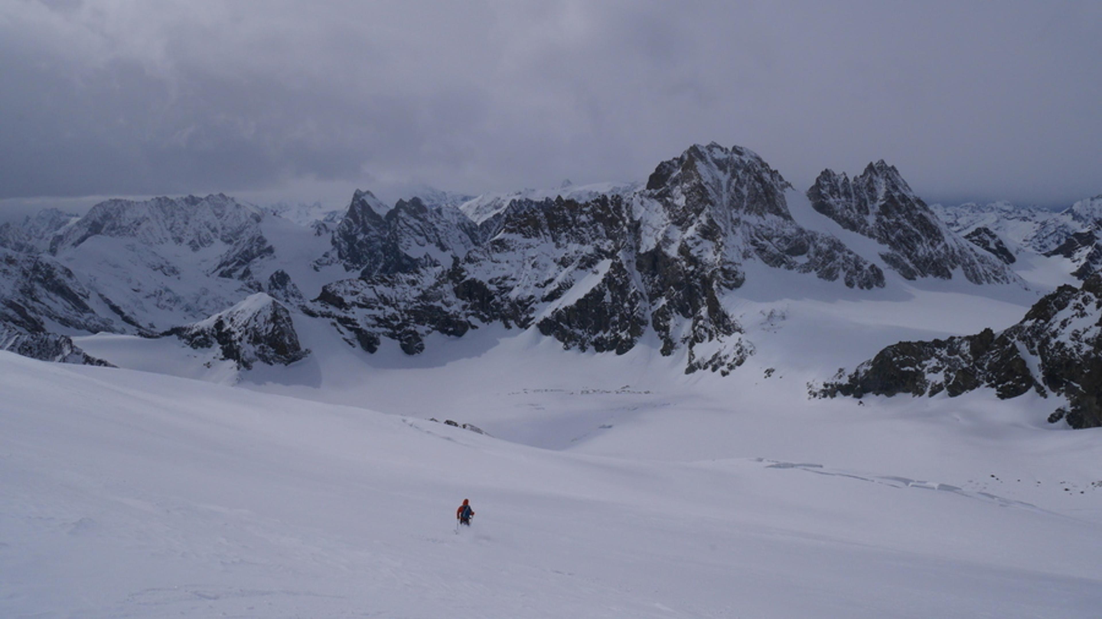 Descente de la Tête de Valpelline