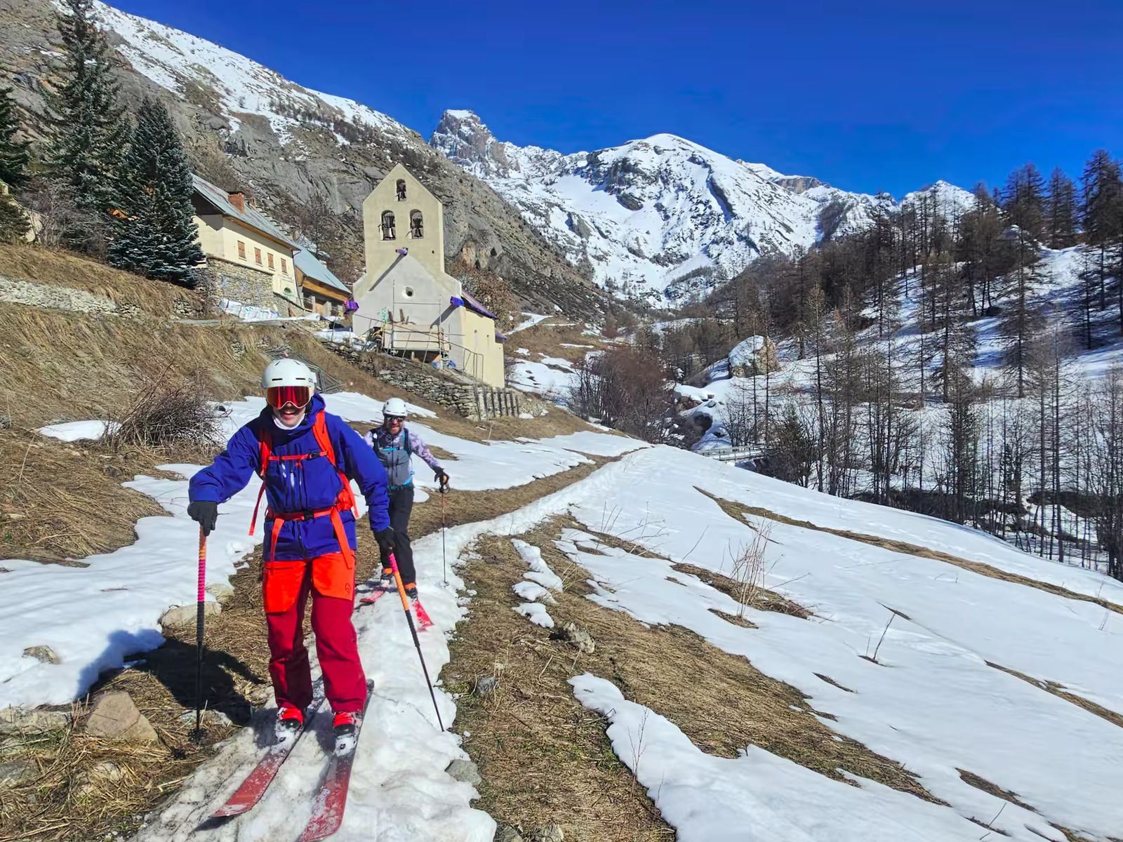 Fin de la neige pour les skieurs à Fouillouse