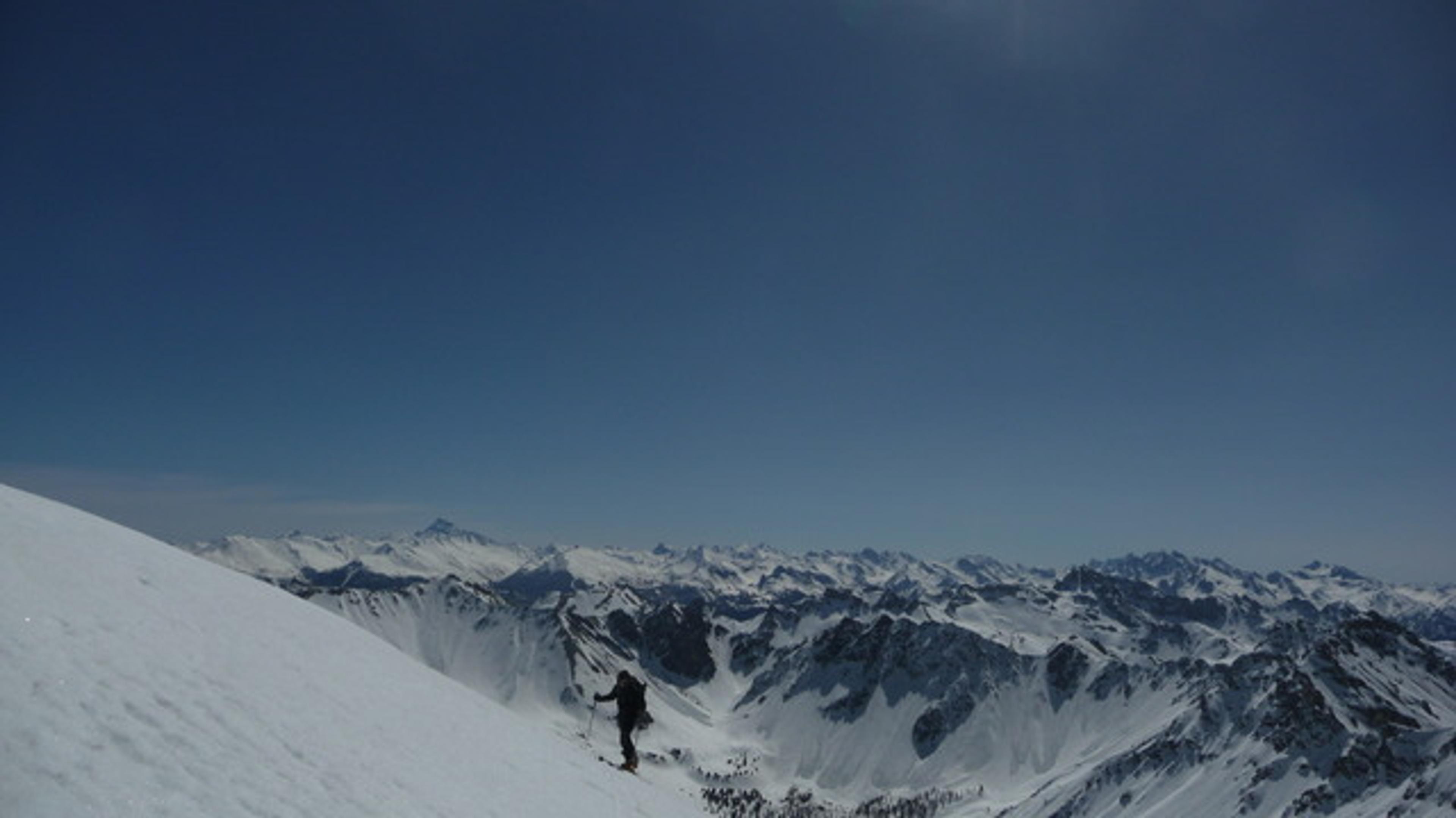 Tibo à la montée de Peyre - Eyraute