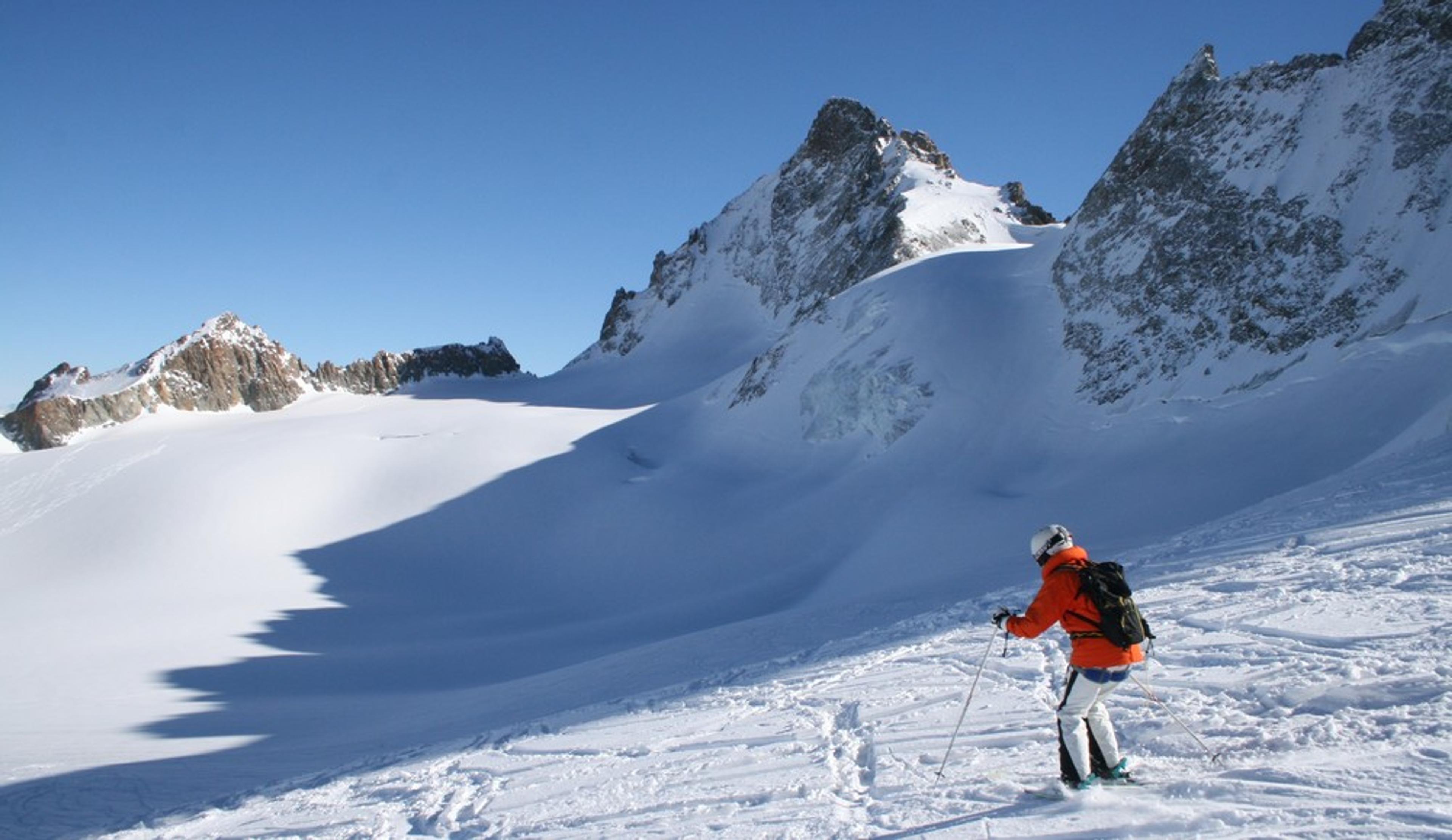 Hors piste - La Grave - Sur le Glacier de la Girose