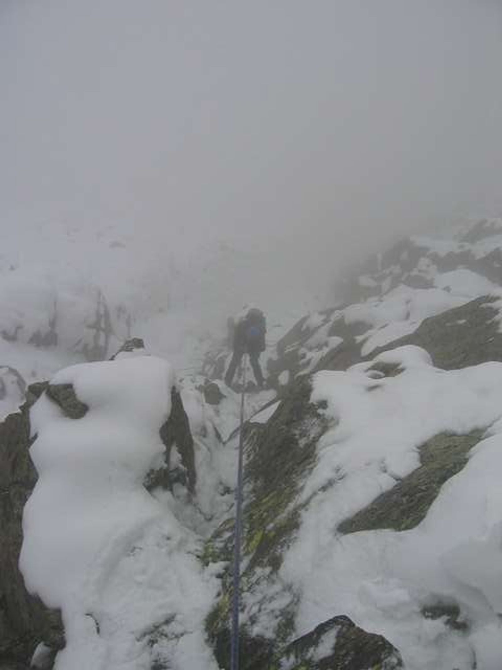 Descente de la brêche Escarra