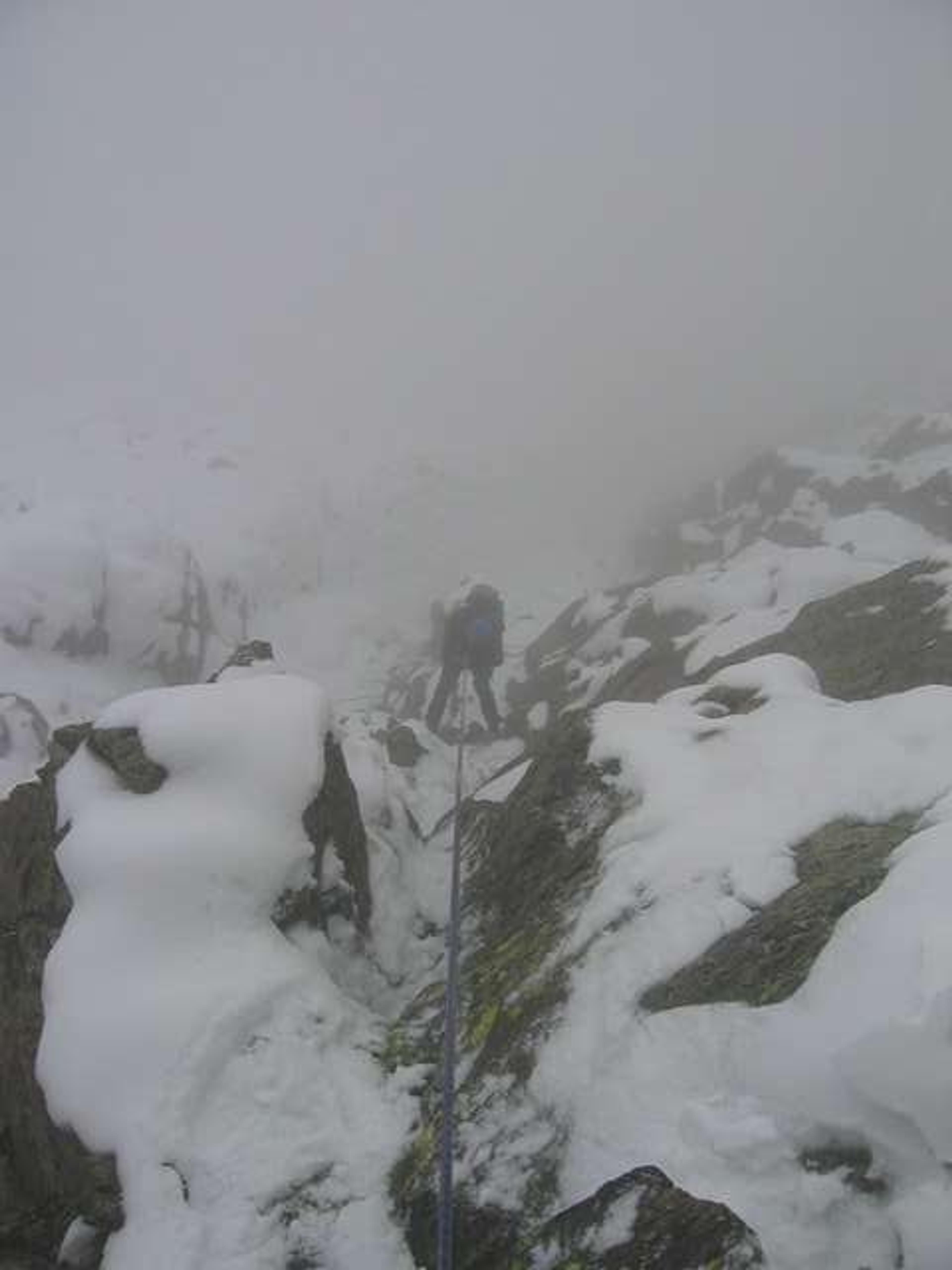 Descente de la brêche Escarra