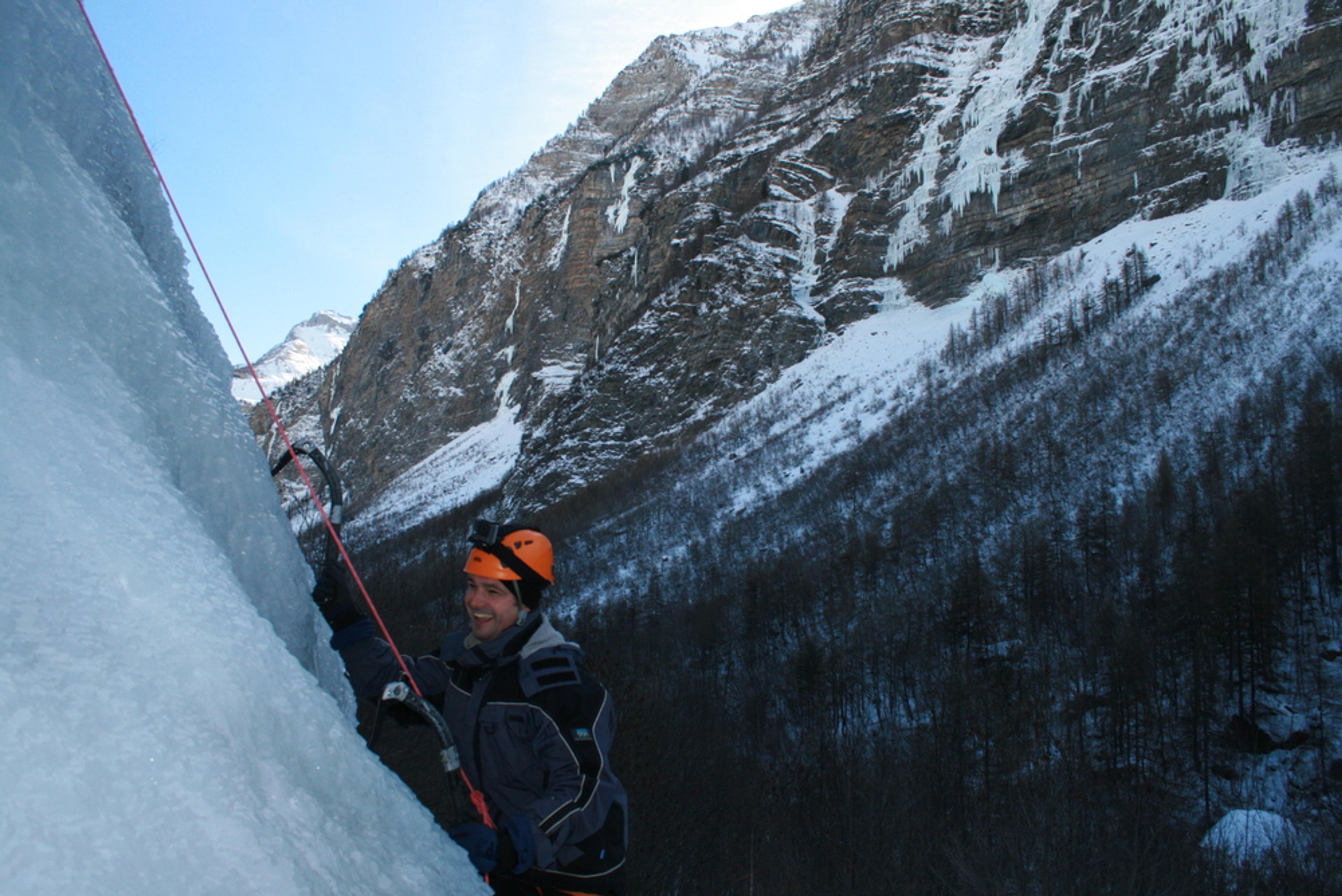 Initiation Cascade de glace - Stéphane