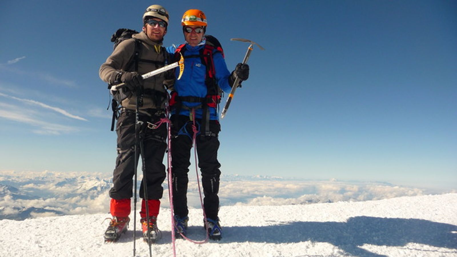Mont Blanc par les Trois Monts - Duo de choc