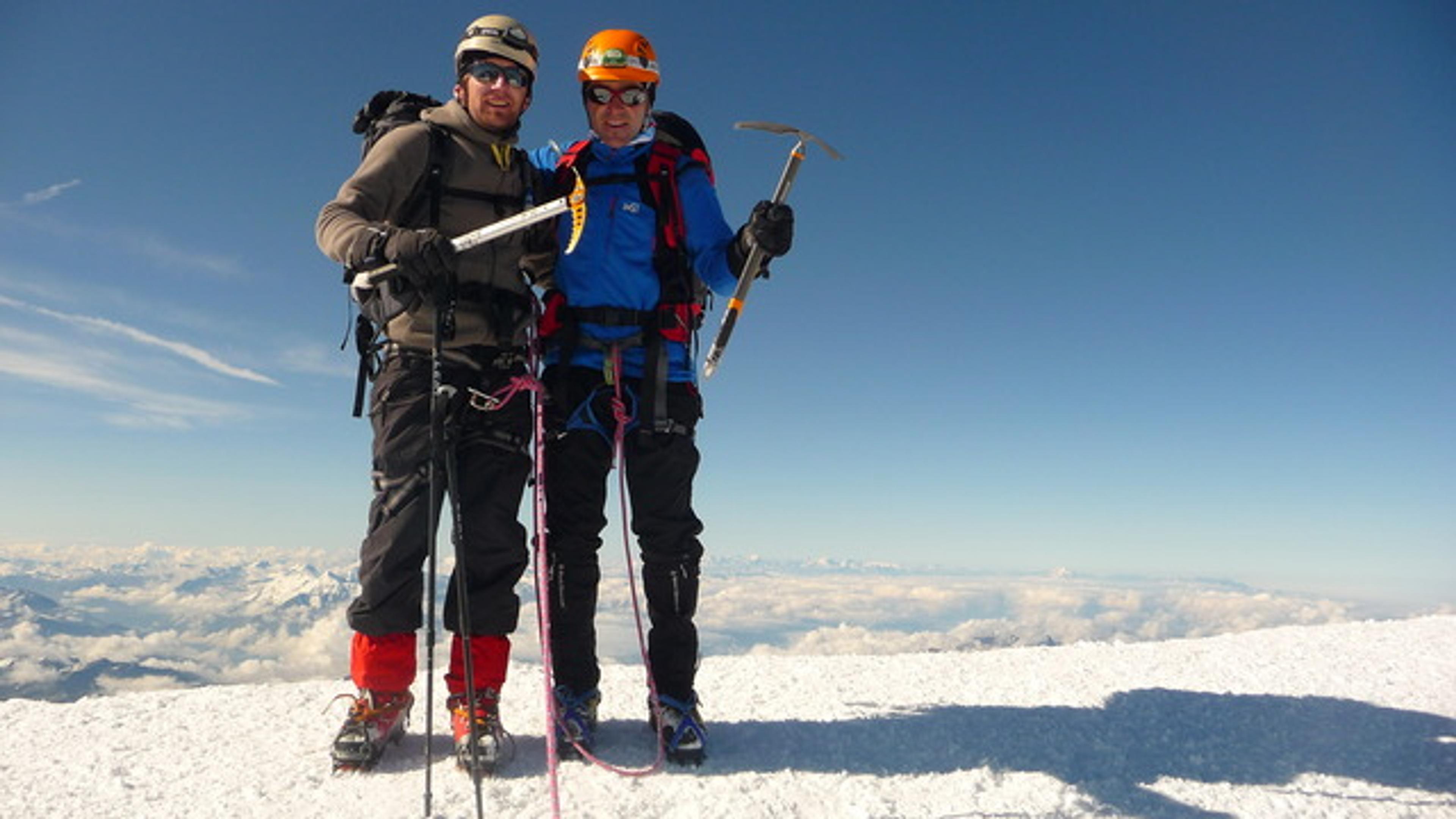 Mont Blanc par les Trois Monts - Duo de choc