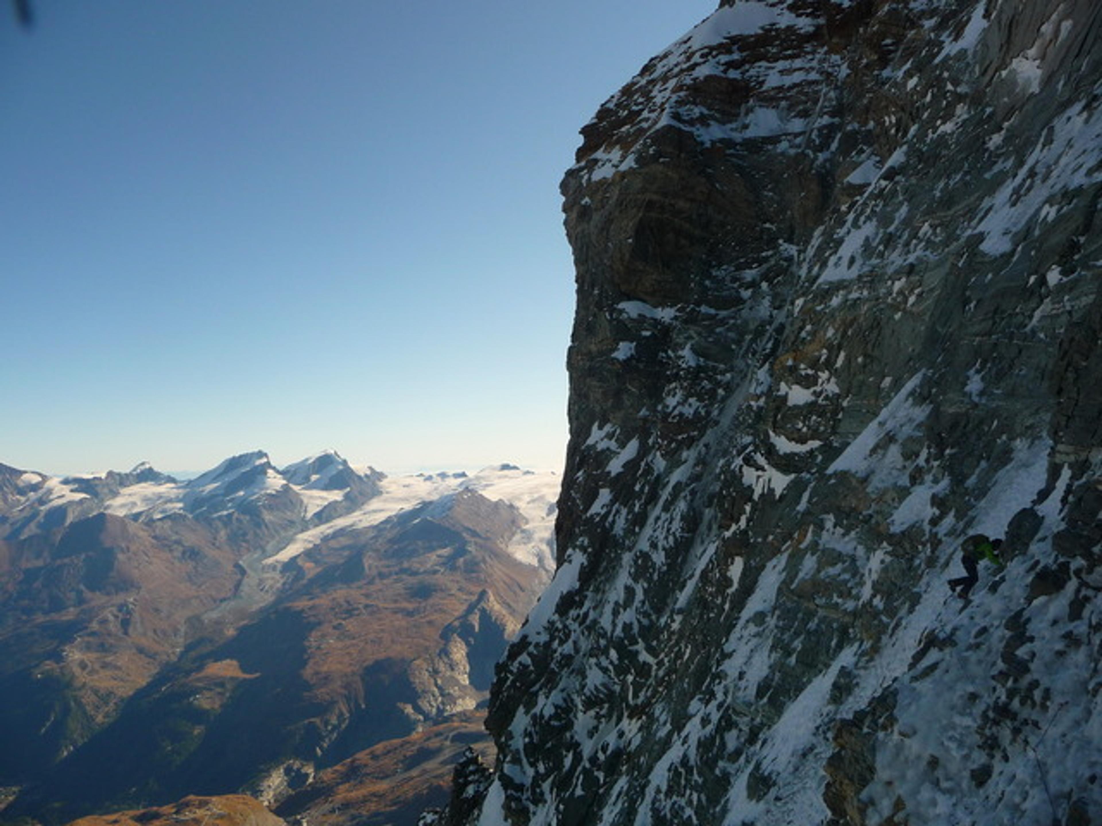 Cervin - Voie Schmidt - Une belle ambiance!