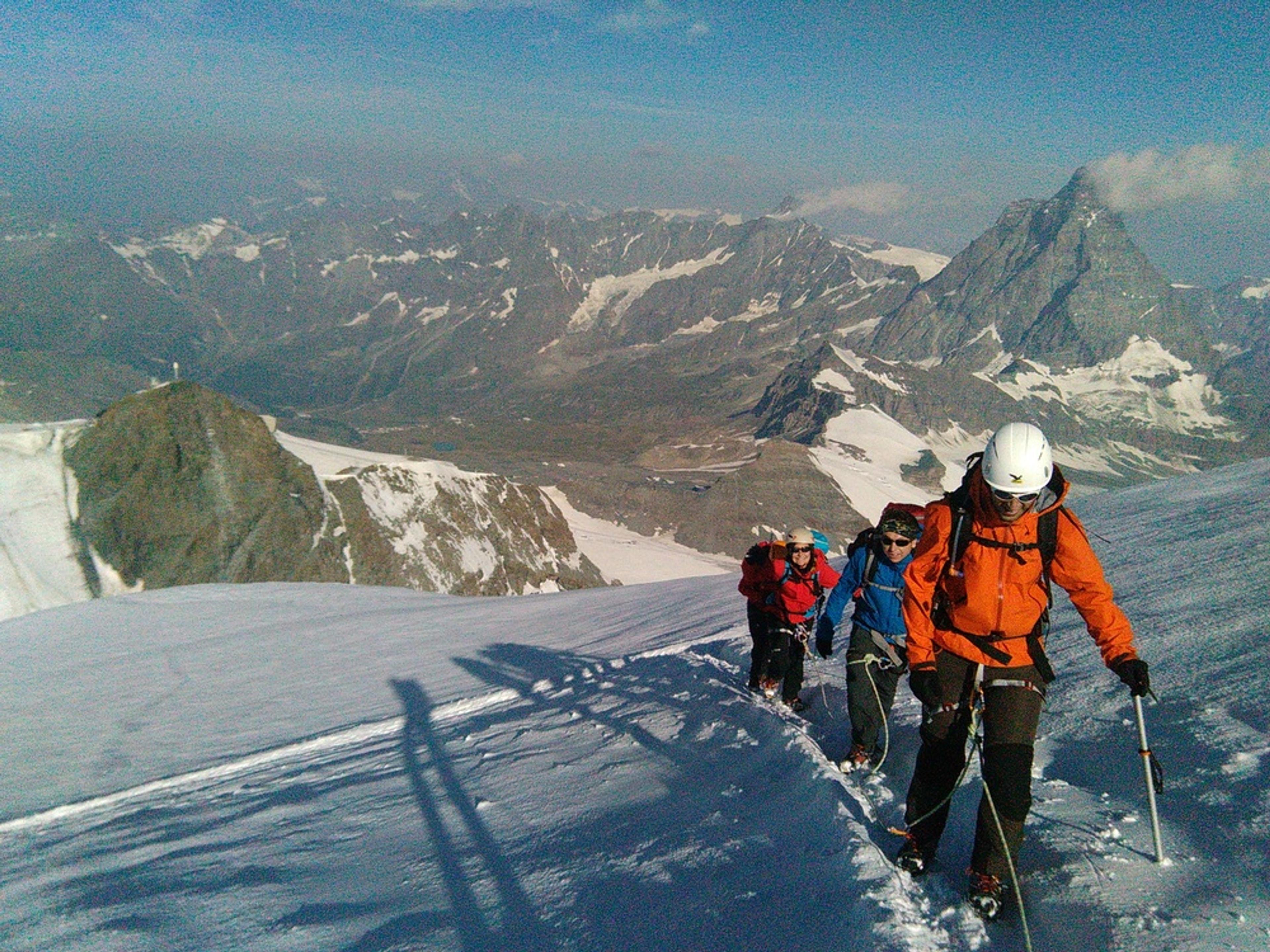 Breithorn - Montée