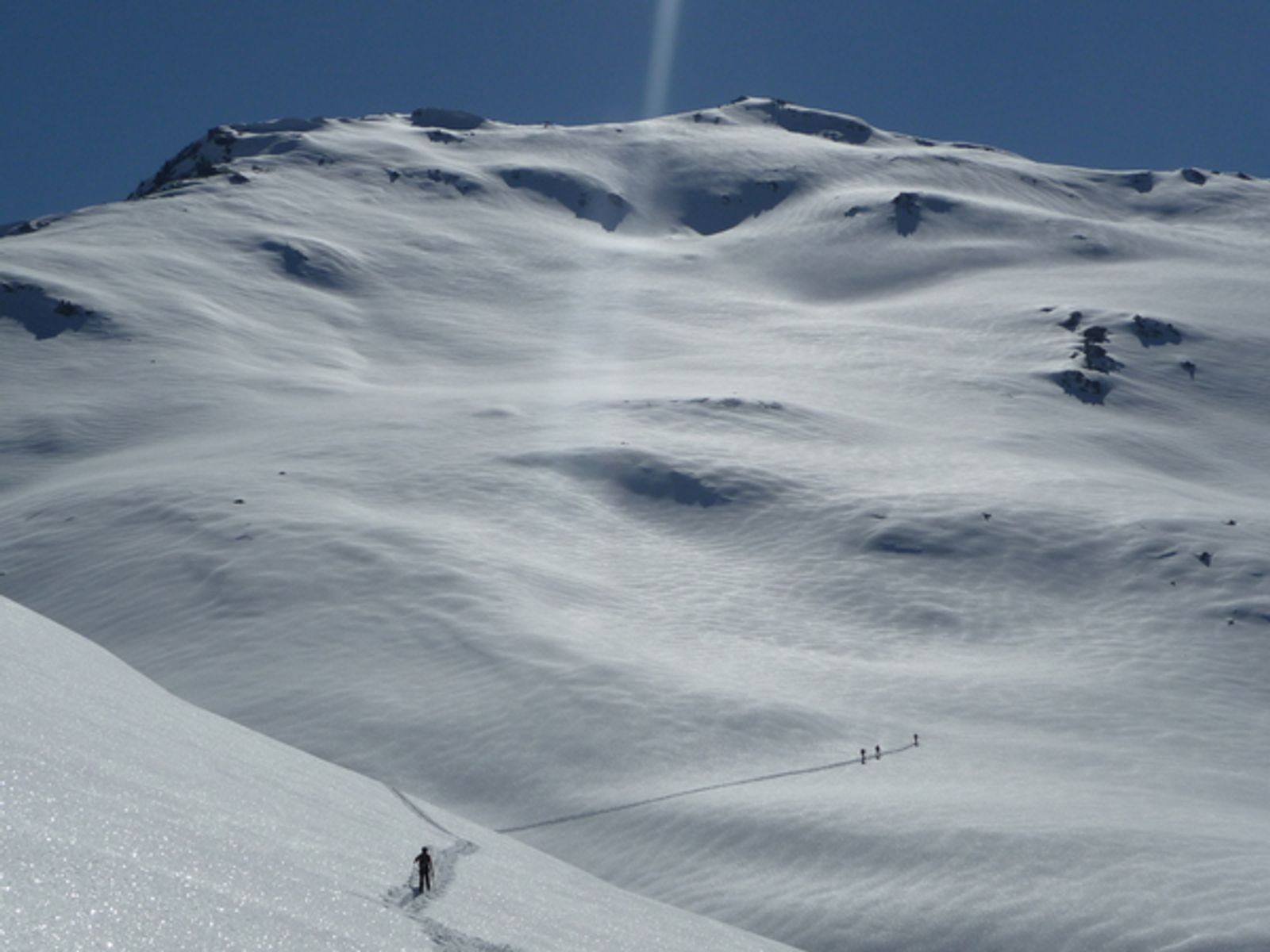Pic de Ségure - les traceurs traçent