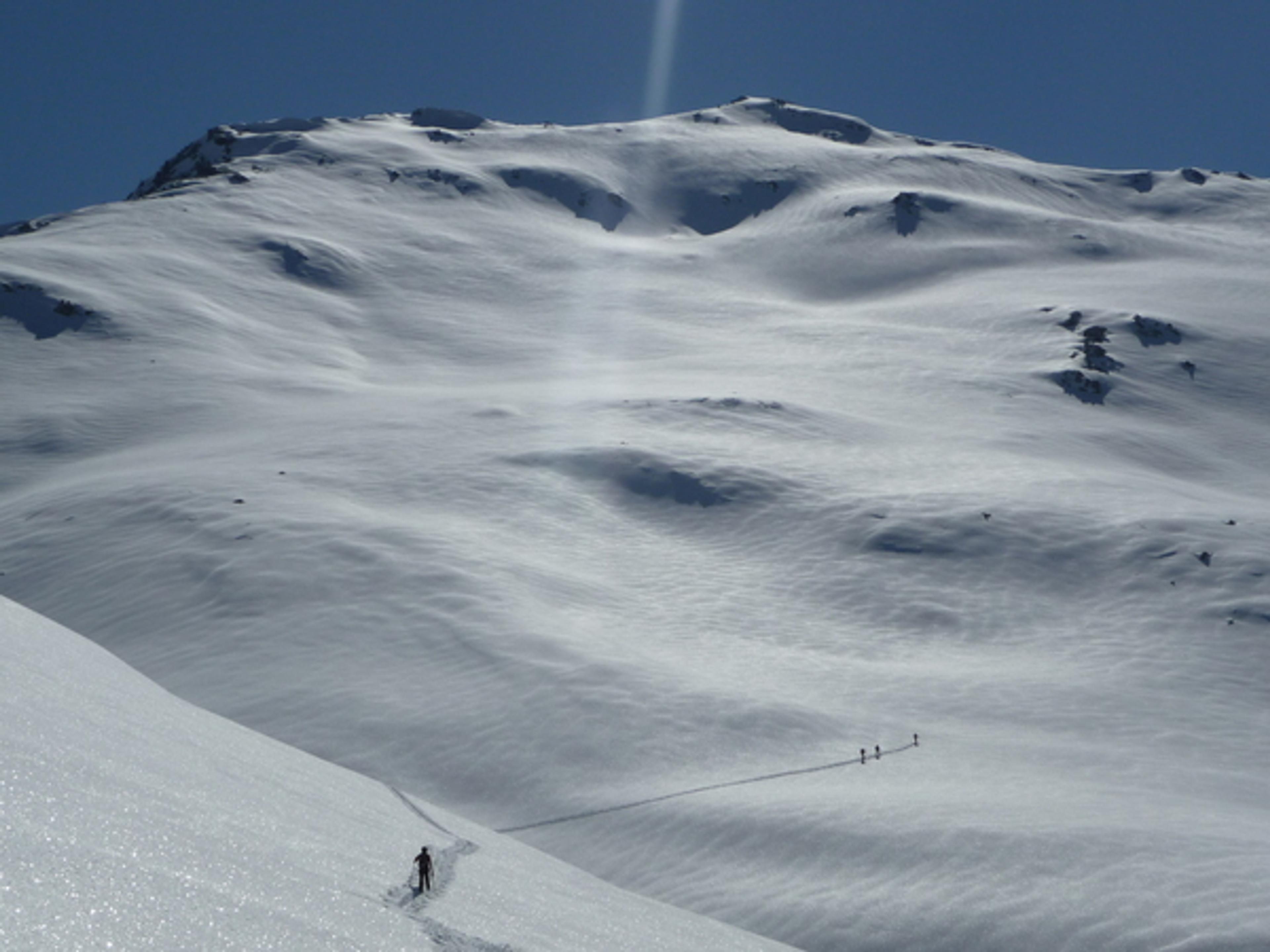 Pic de Ségure - les traceurs traçent