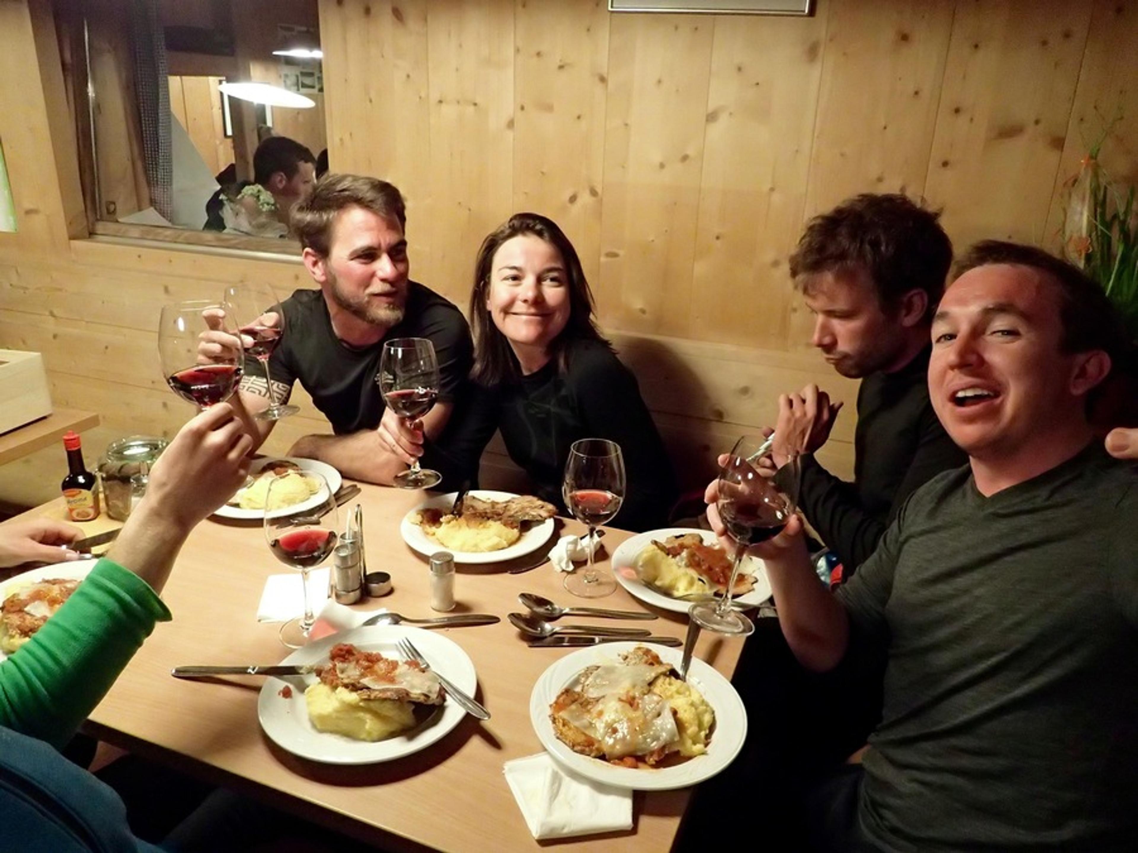 Un repas jovial!