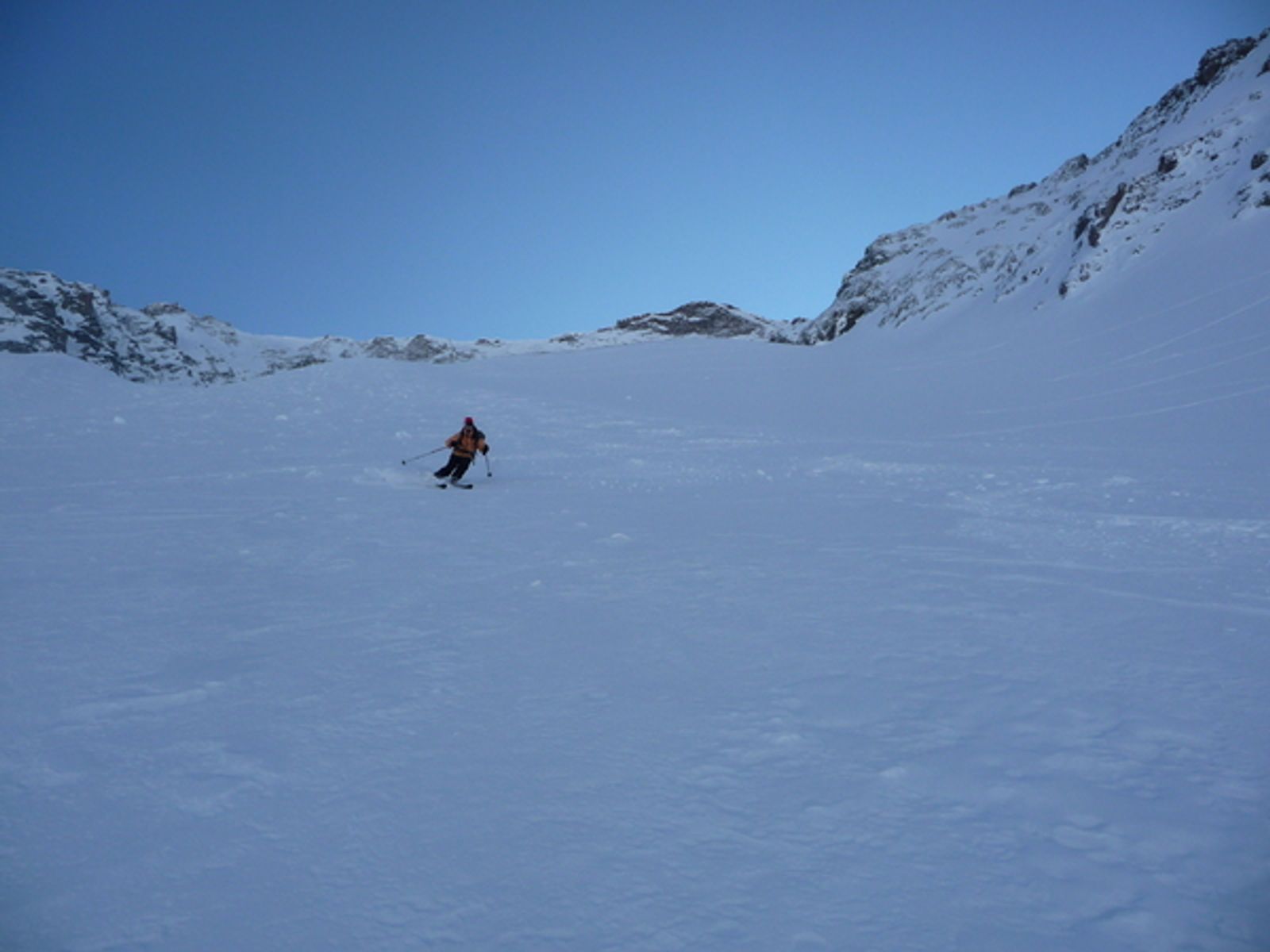 Ski - Combeynot - Premières traces
