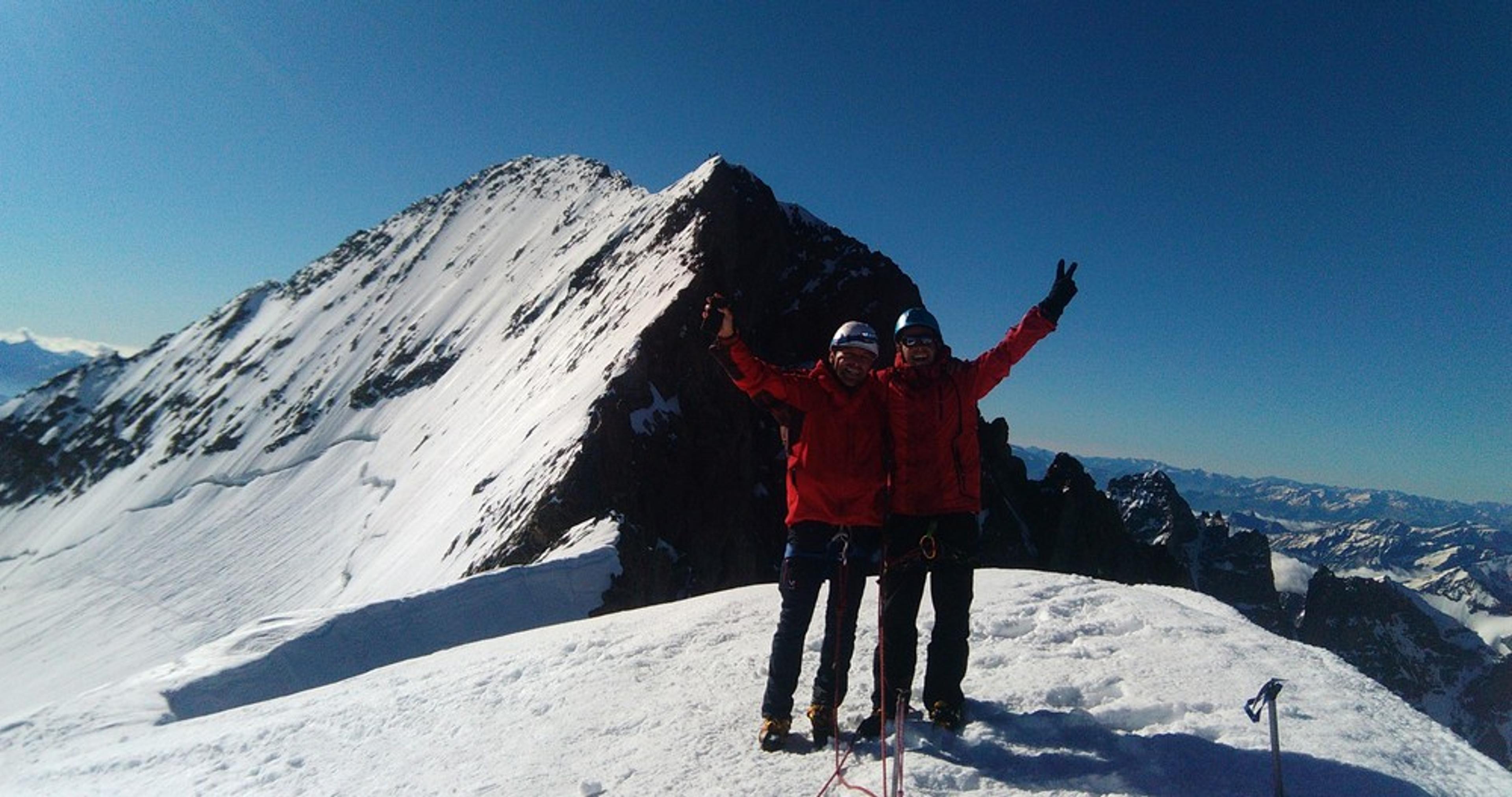Barre des Ecrins - Et le Dôme!