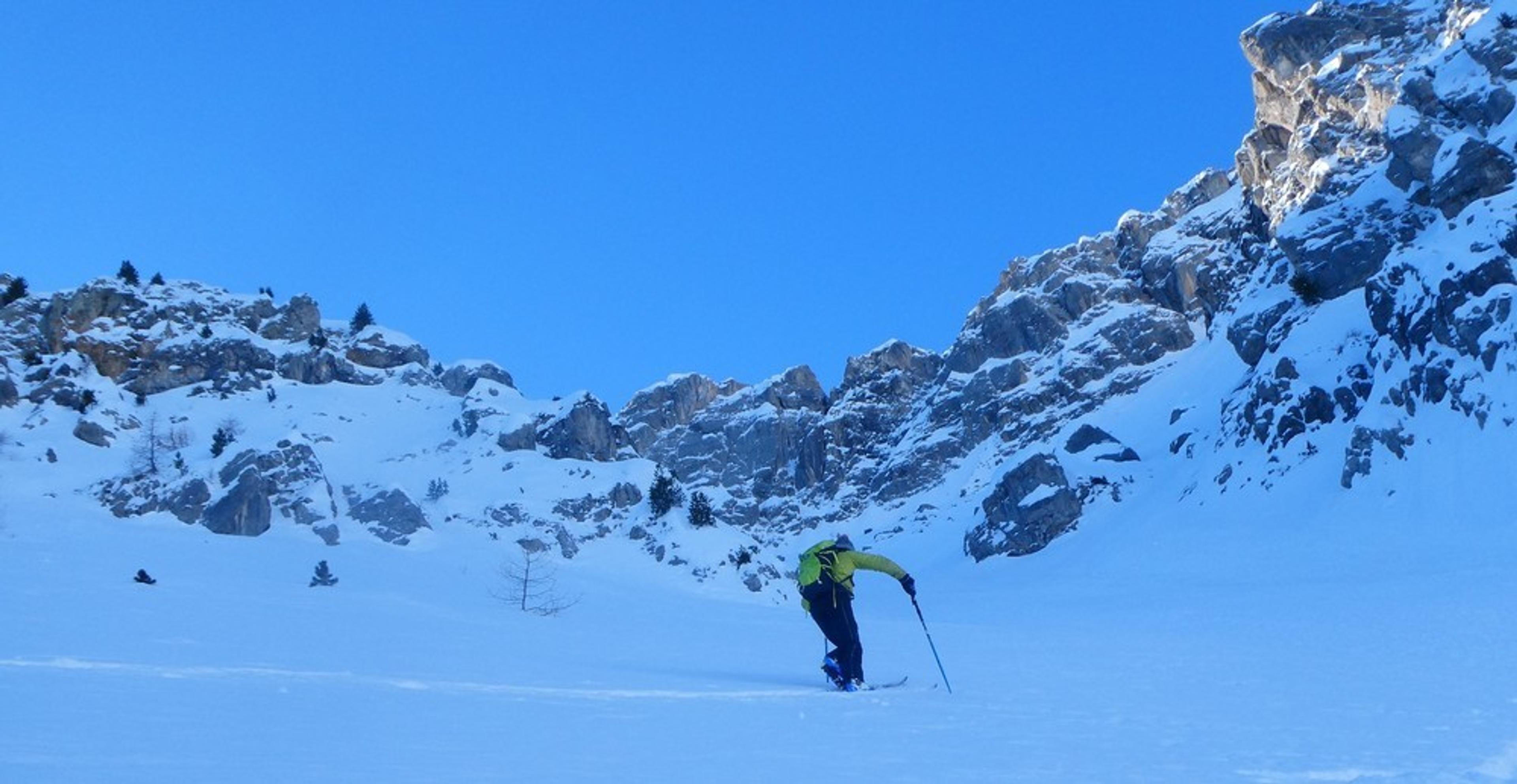 Aiguillas Face Nord - Ju à la besogne