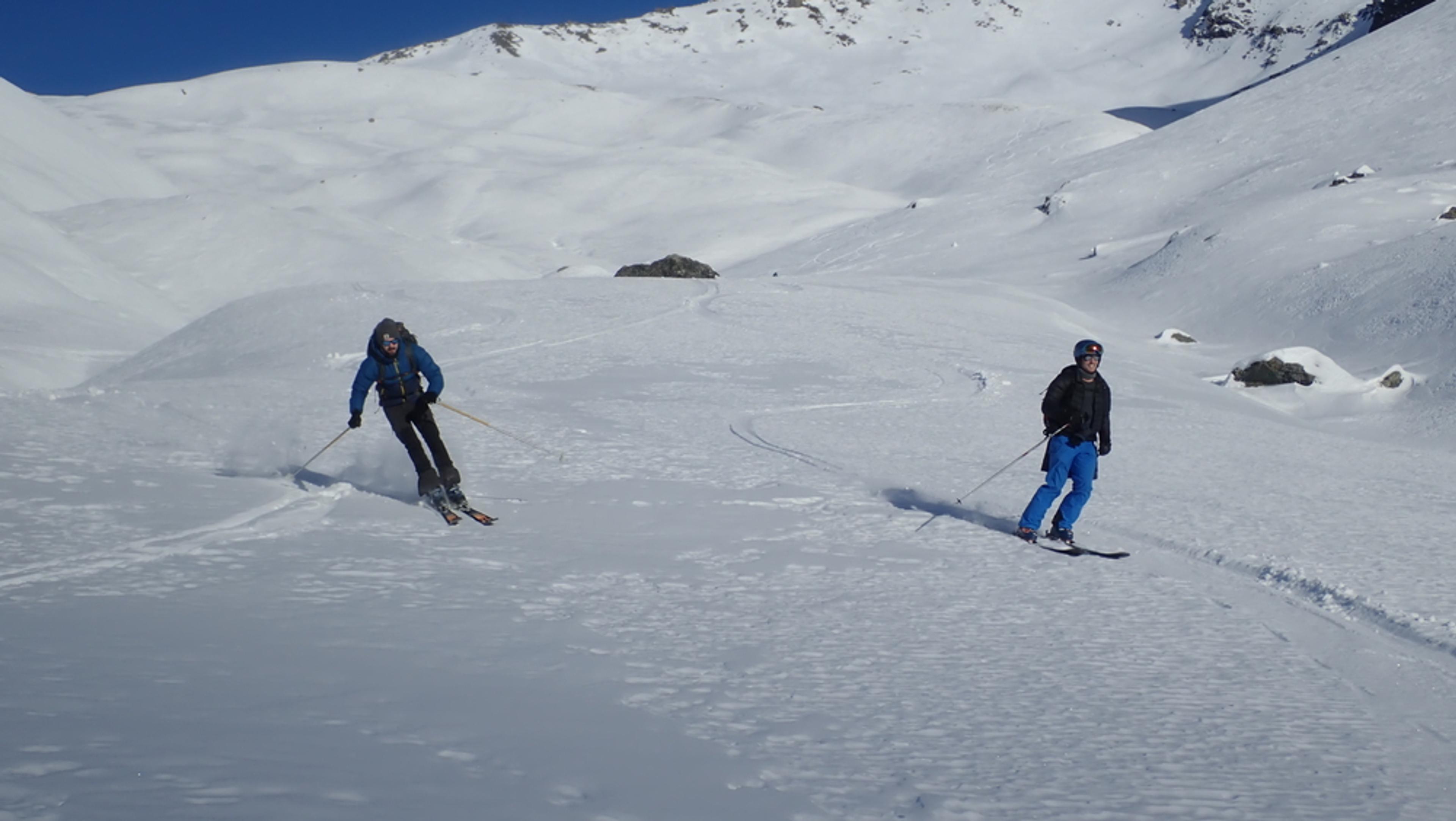 Raid ski – Tête de Malacoste – Comme ça on peut discuter