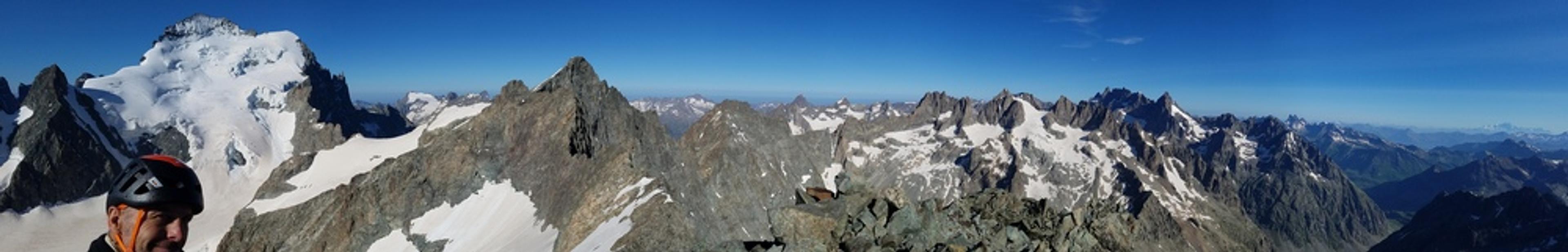 Arête sud de la pointe Louise, vue pas vilaine
