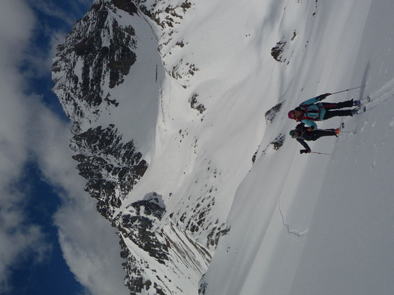 Sommet du Grand Vallon - Les tourtereaux