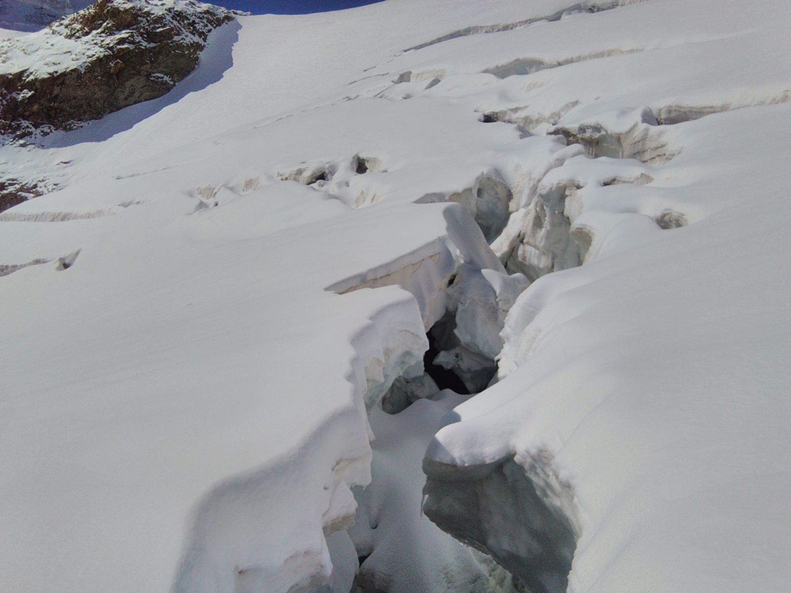 Stage initiation Alpinisme - Crevasse