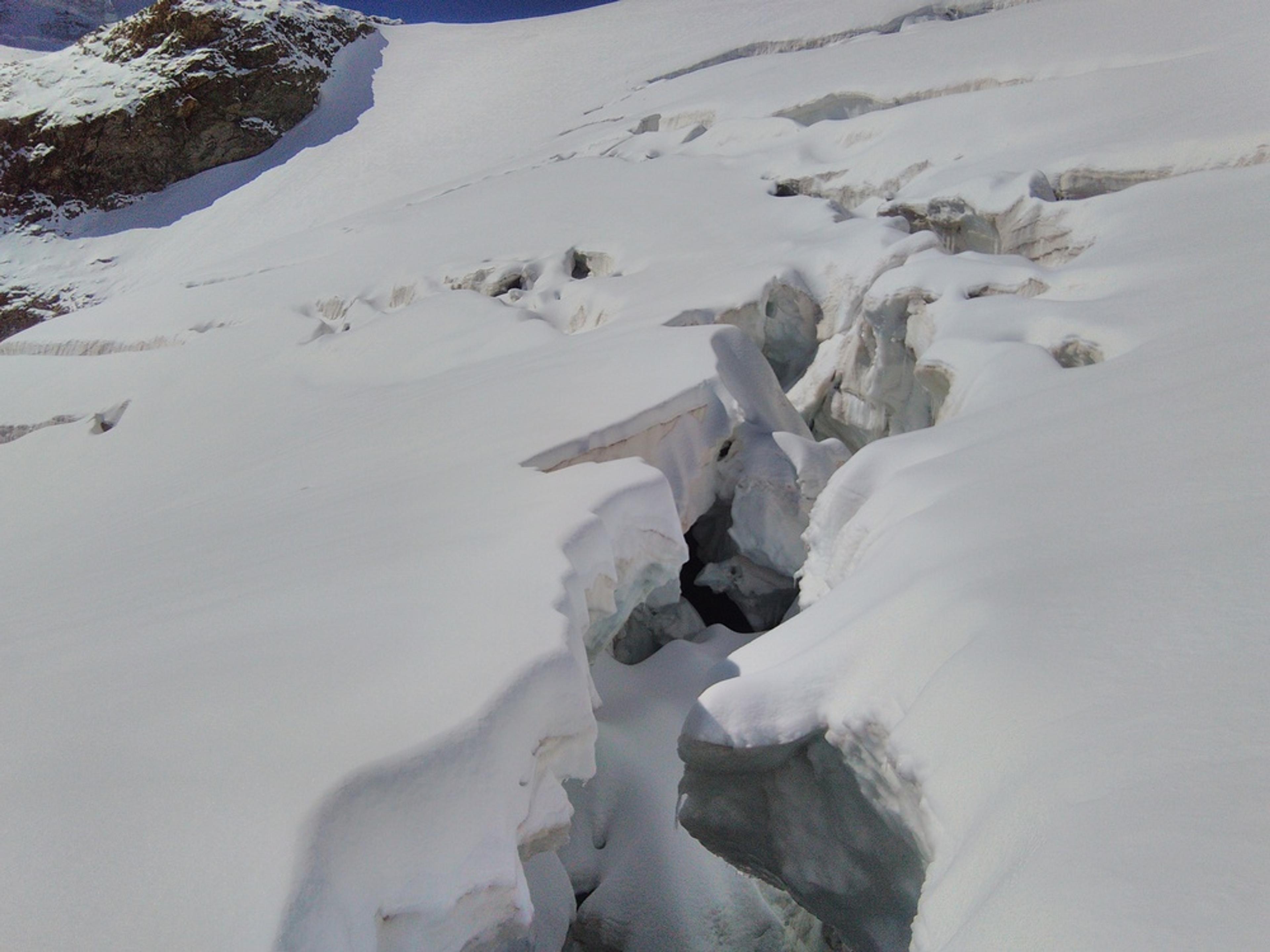 Stage initiation Alpinisme - Crevasse