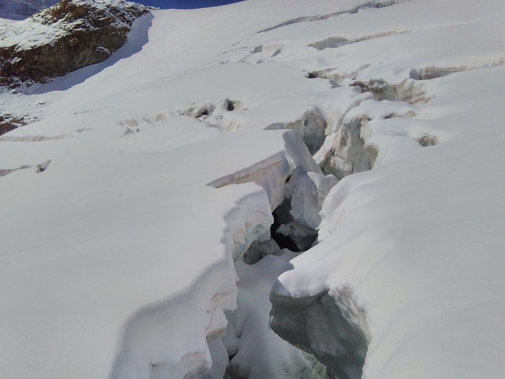 Stage initiation Alpinisme - Crevasse
