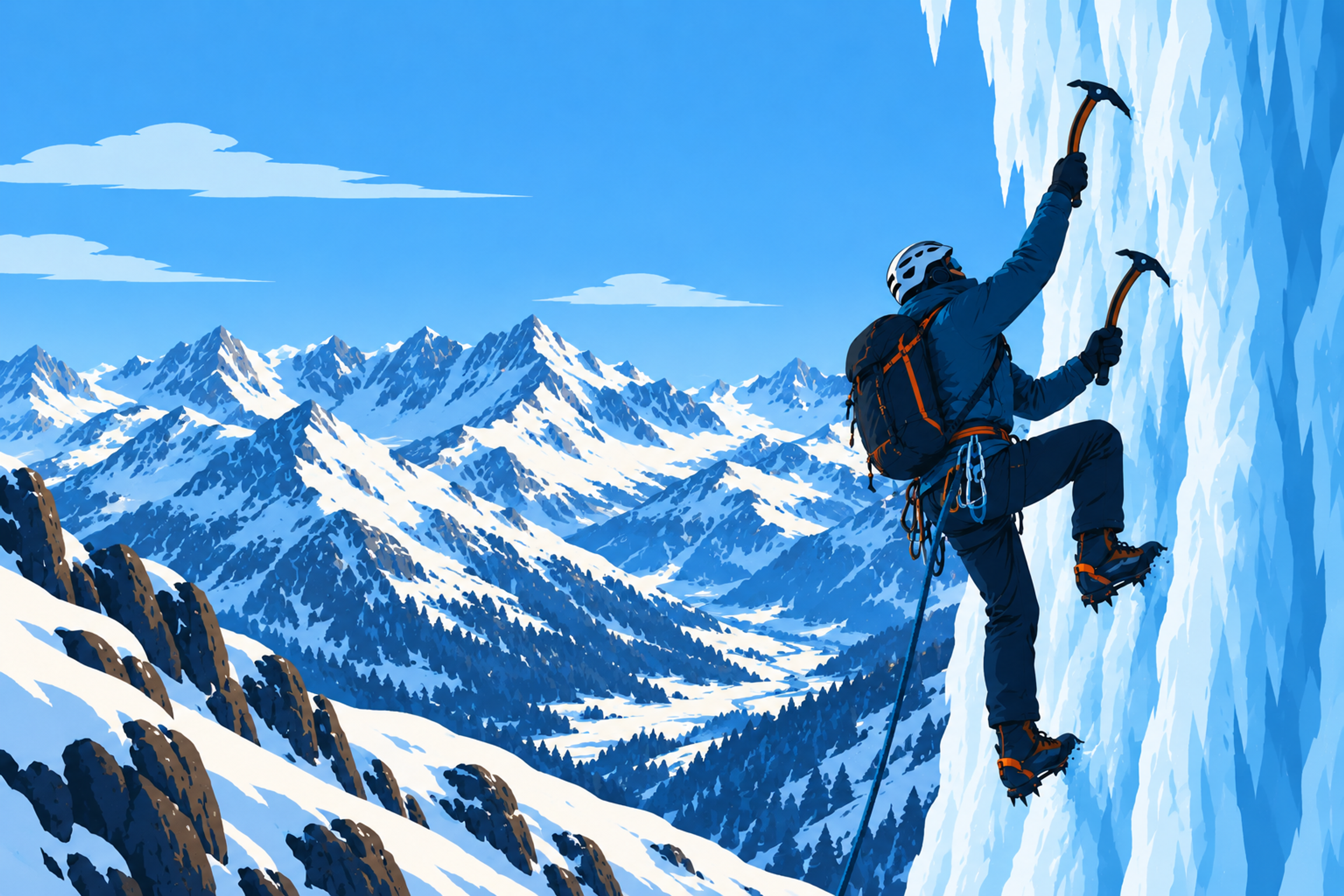 Cascade de glace