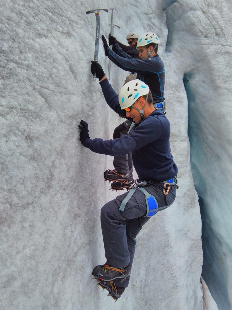 Stage alpinisme - Ecole de glace, sans trucage!