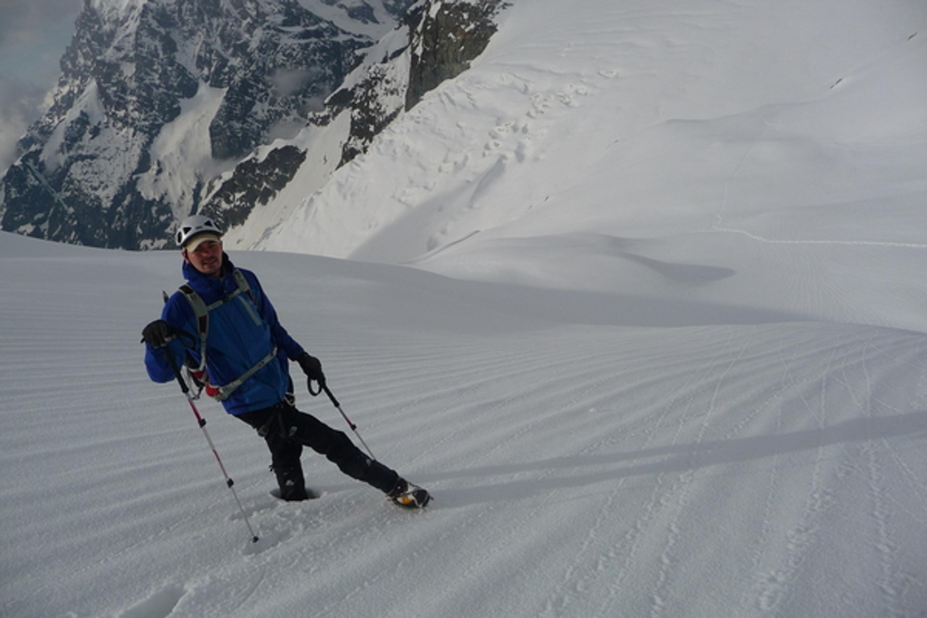 Pic d'Arsine - Beaux effets sur la neige