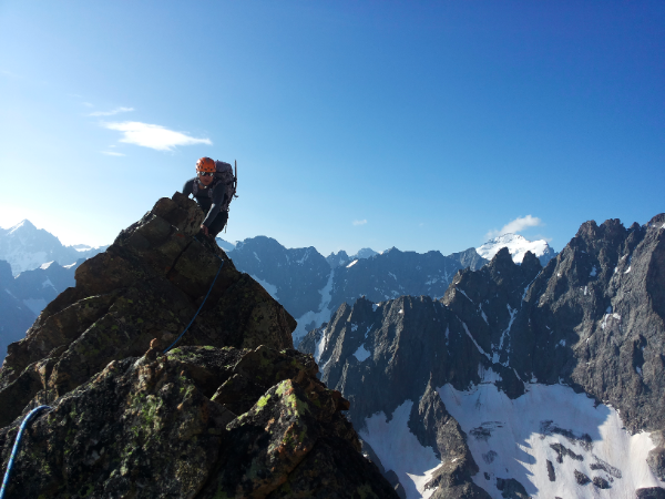 Pic Gaspard - Arête SSE