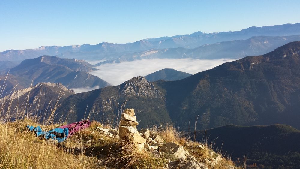 Session grandes voies dans le Vercors
