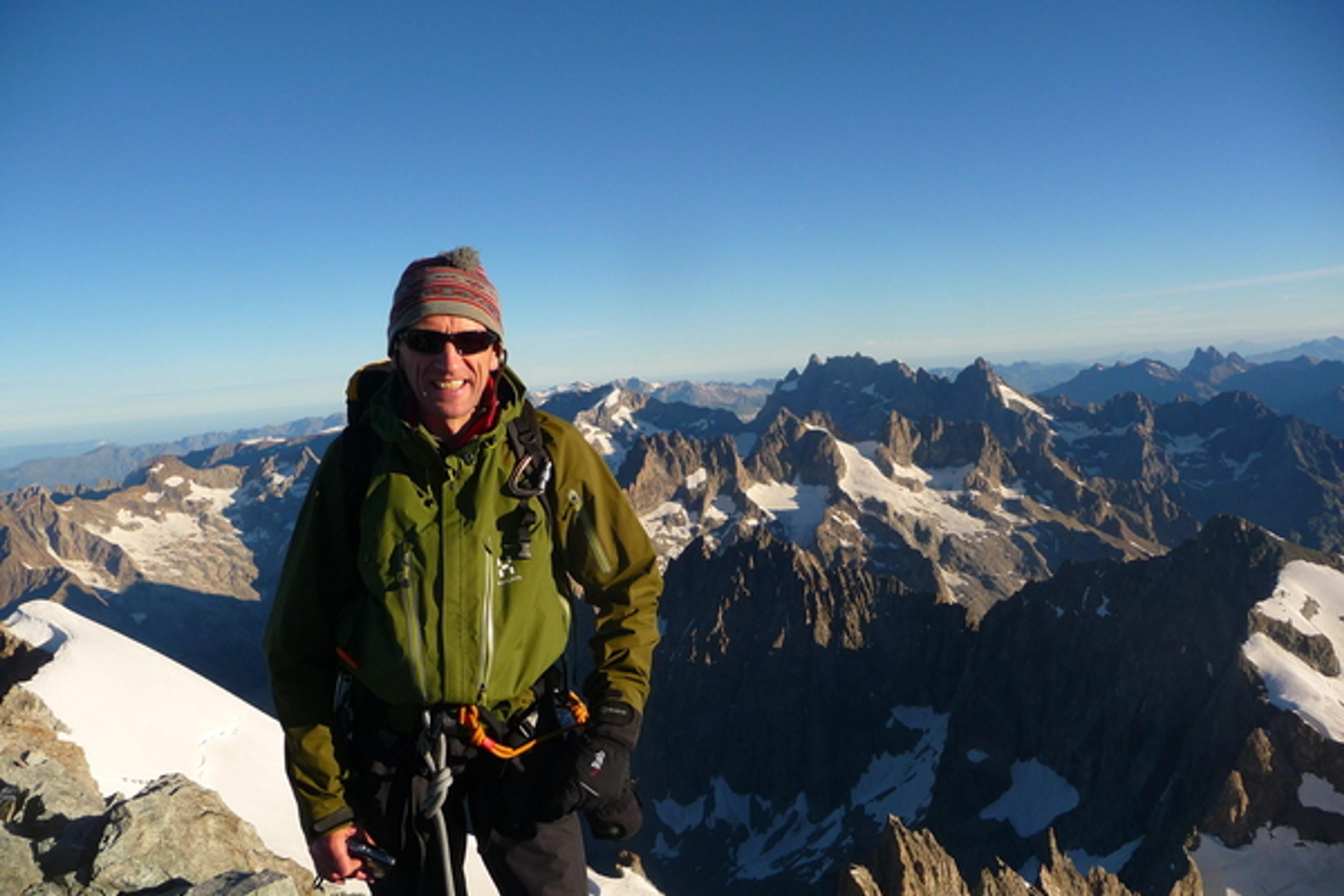 Barre des Ecrins - Au sommet