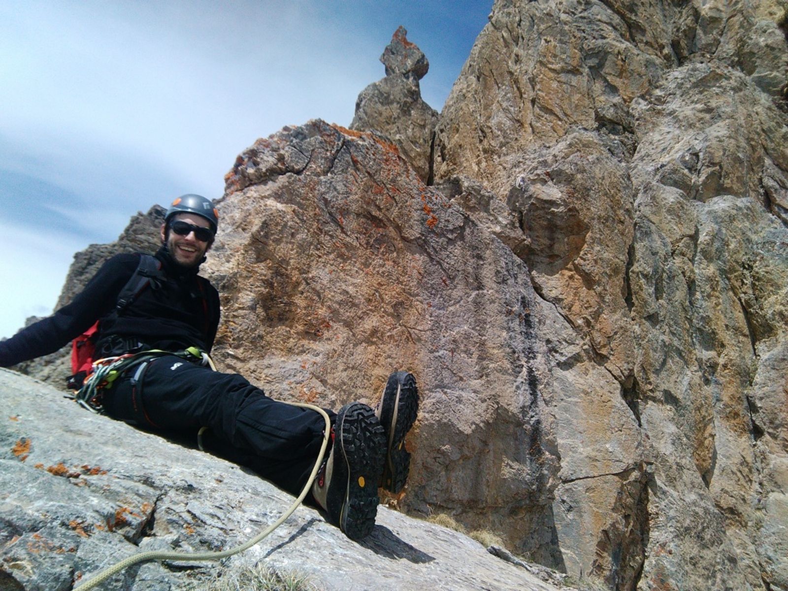 Arête sud tête de Gaulent - Un peu de détente