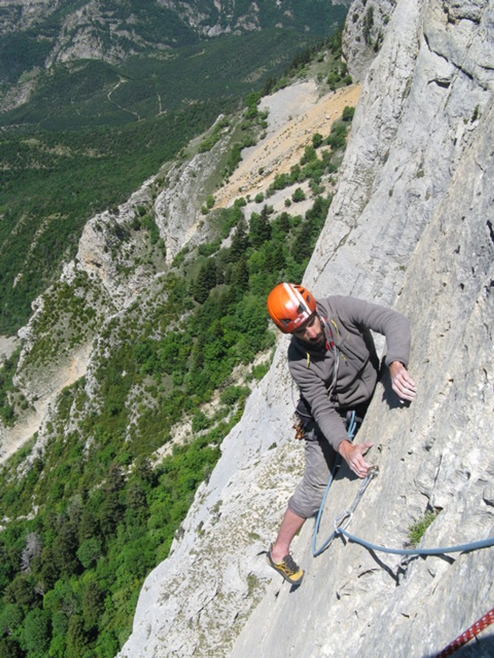 Nico dans le 6c+