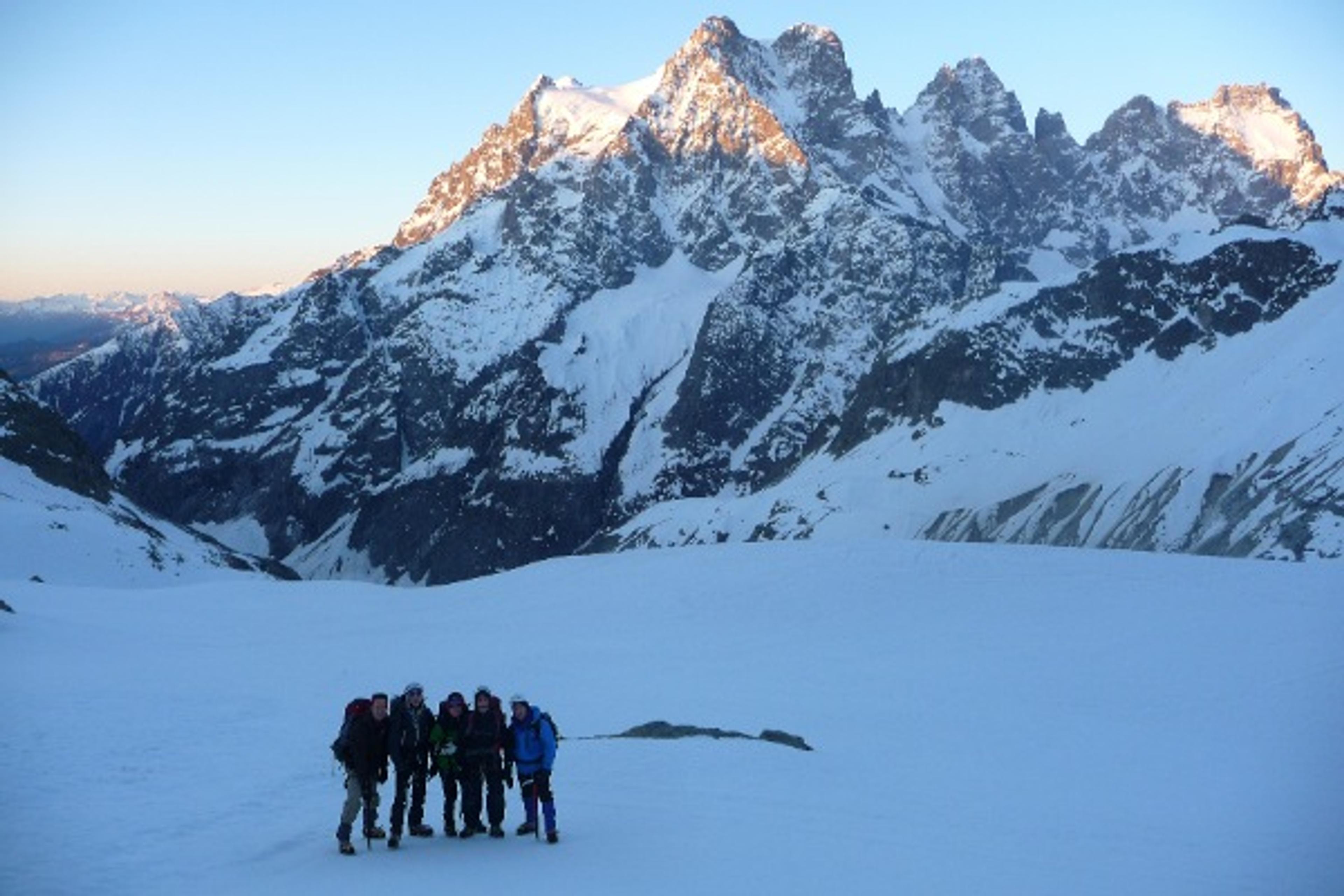 Pic d'Arsine - Devant le Pelvoux