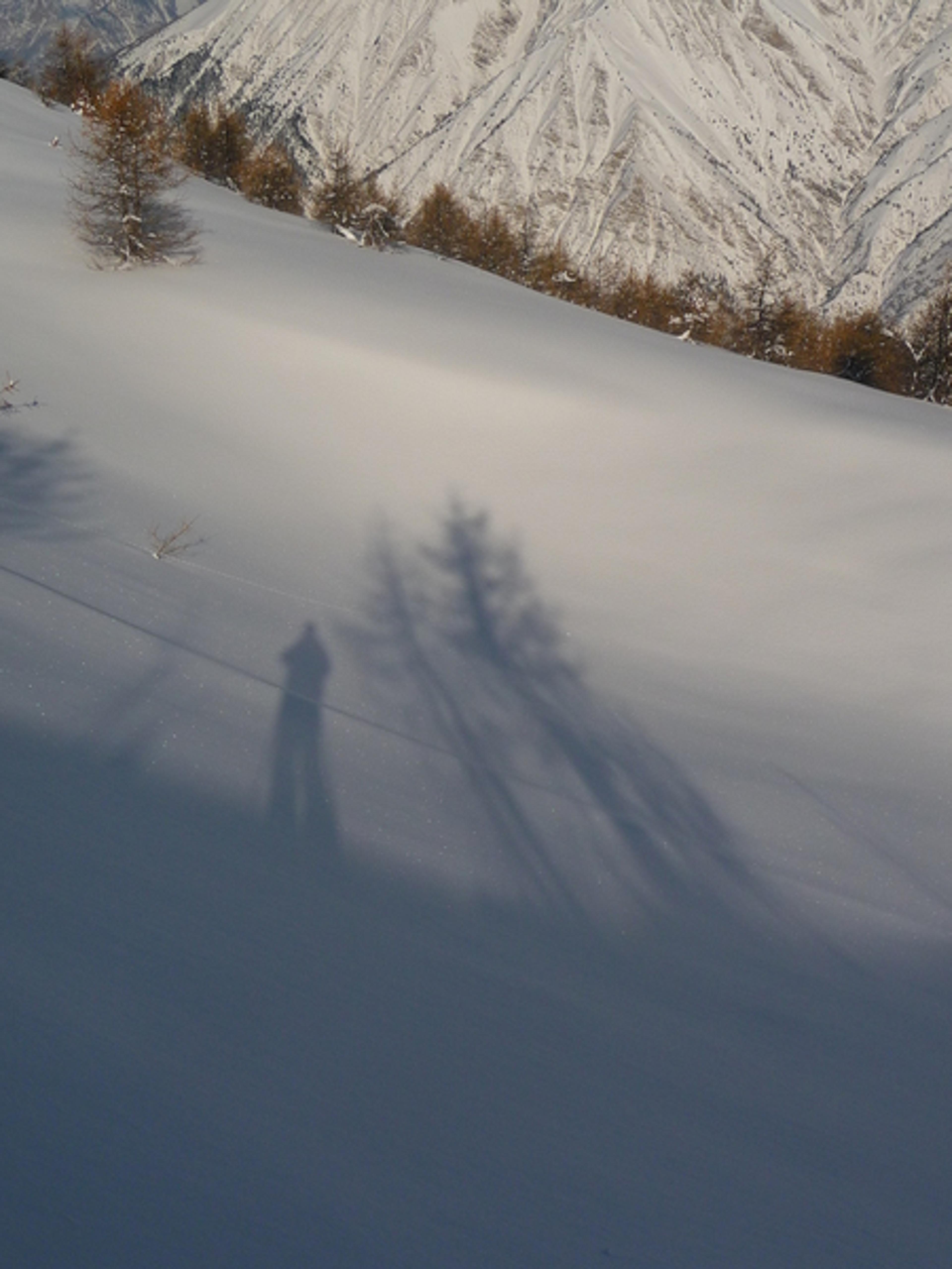 Hors piste Crévoux - Jeux d'ombres