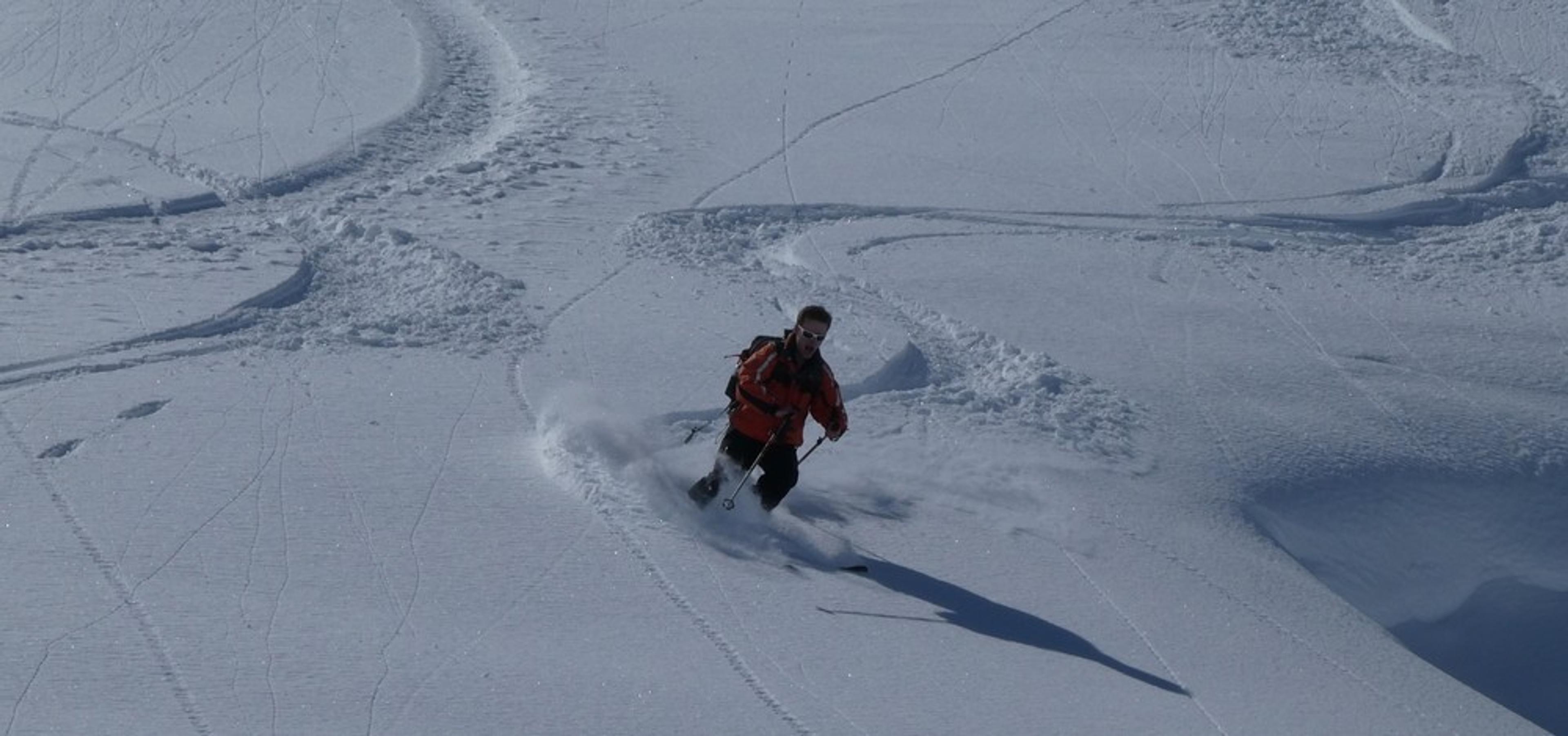 Ski hors piste rando - Valloire - Valmeinier - Lolo retrouve son style