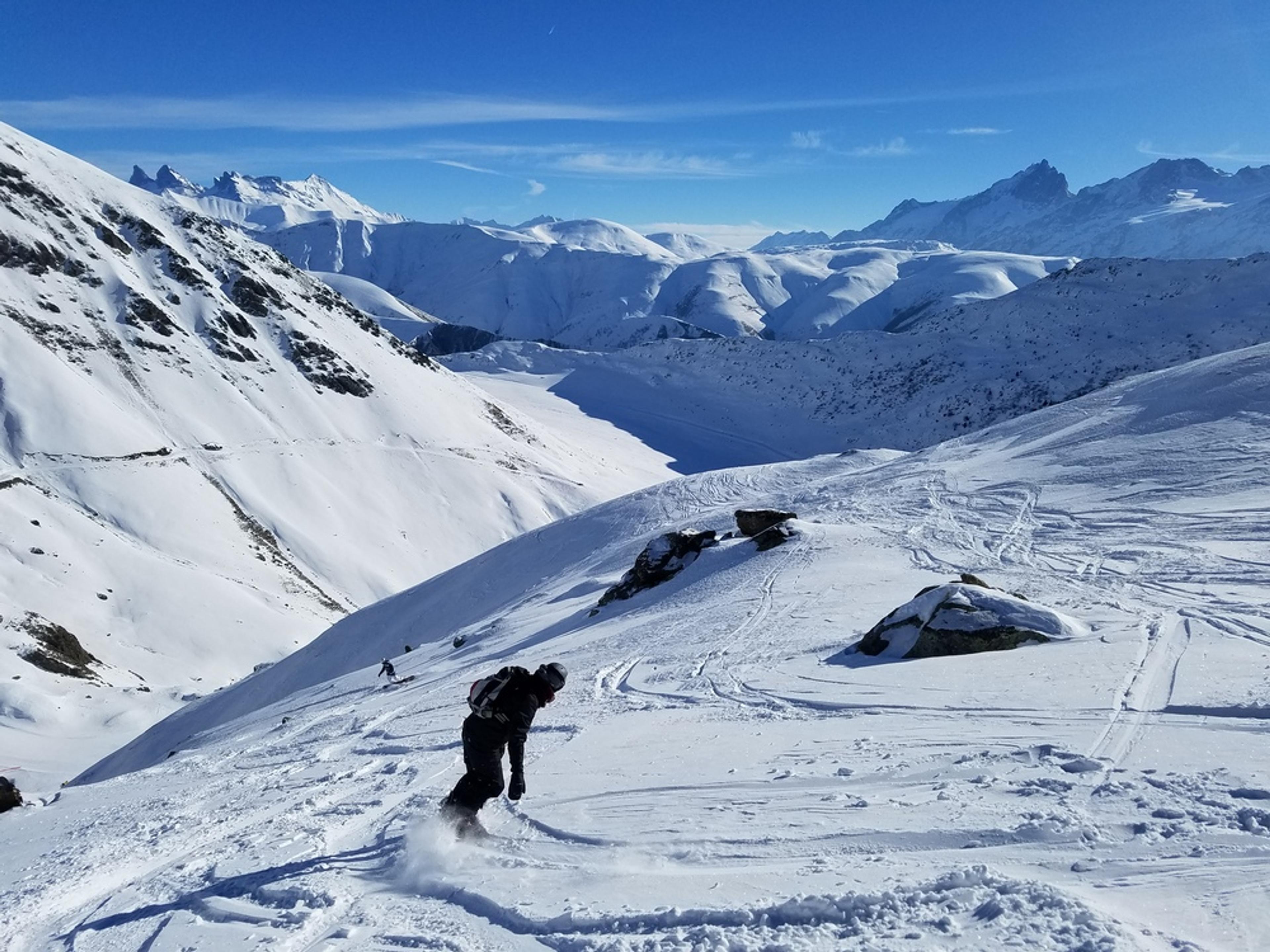 L'alpe d'Huez - Hors piste - Crémeux