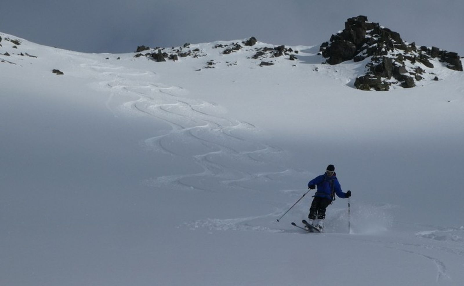 Red Earth Ski Tour - Toward Roche Noire - Routine